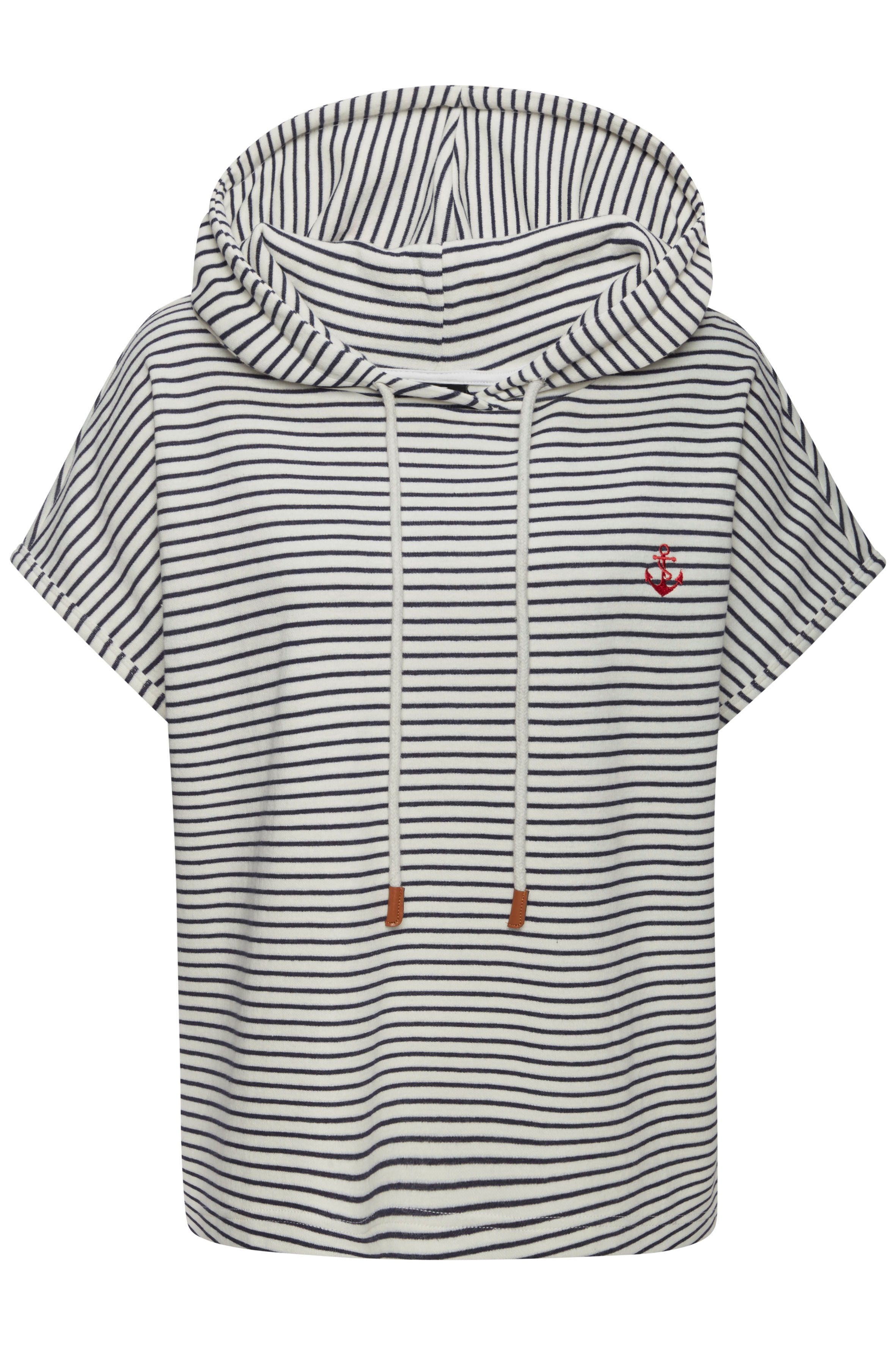 H.I.S Sweatshirt gestreept en met capuchon, loungewear