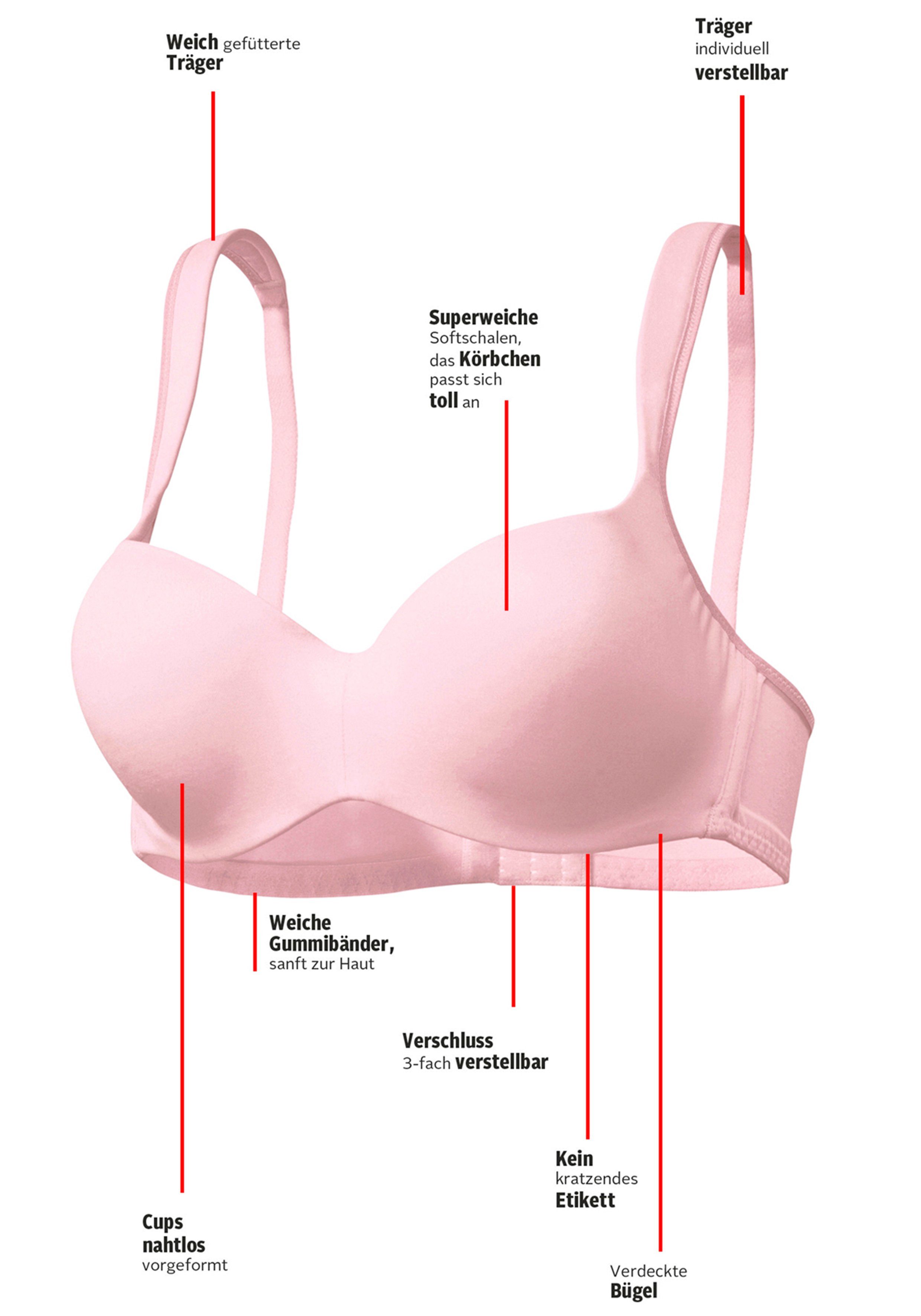 Nuance Bh met steuncups Optimizer met beugel