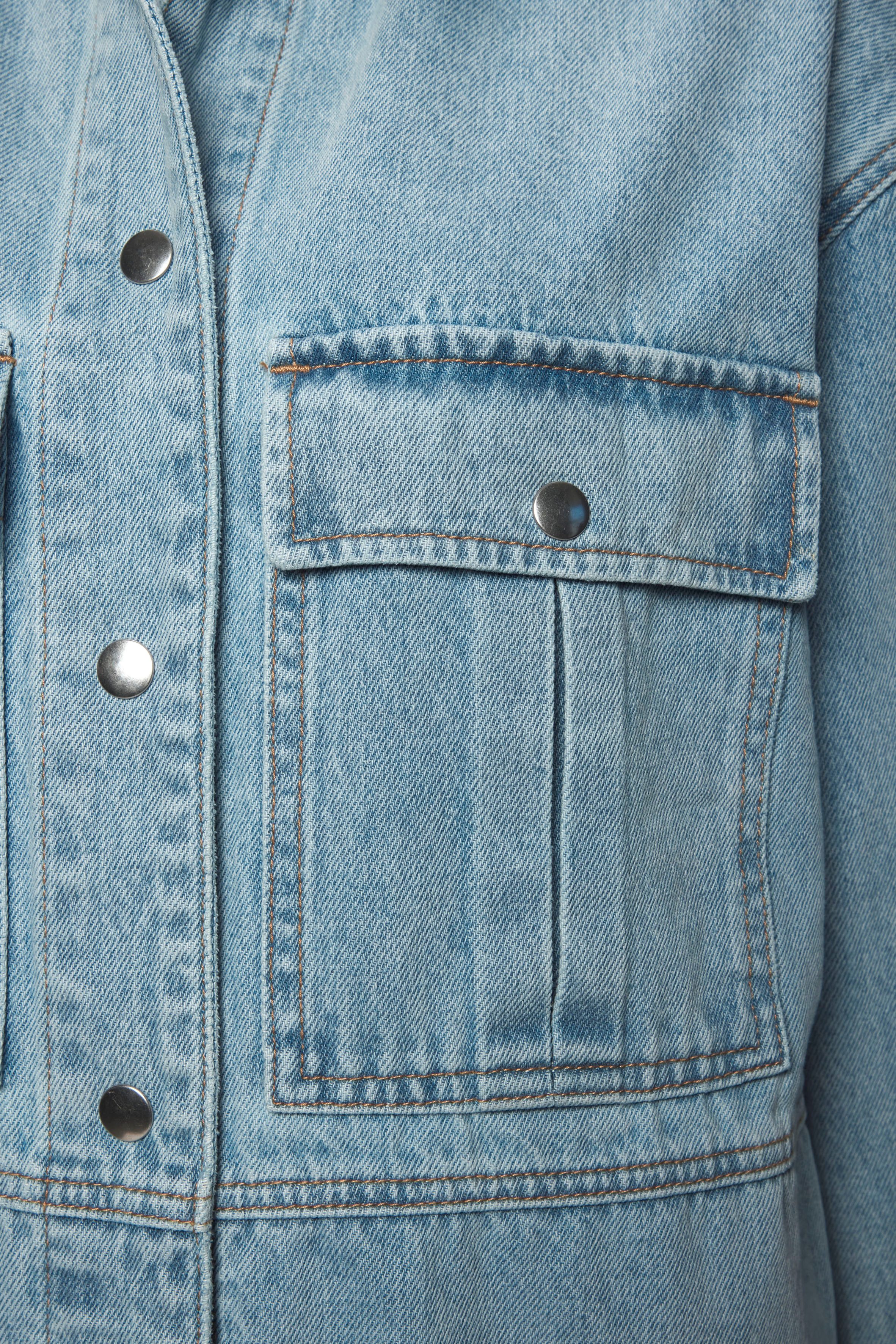 Lascana Jeansjack met splitjes opzij