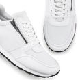 lascana sneakers met ritssluiting opzij wit