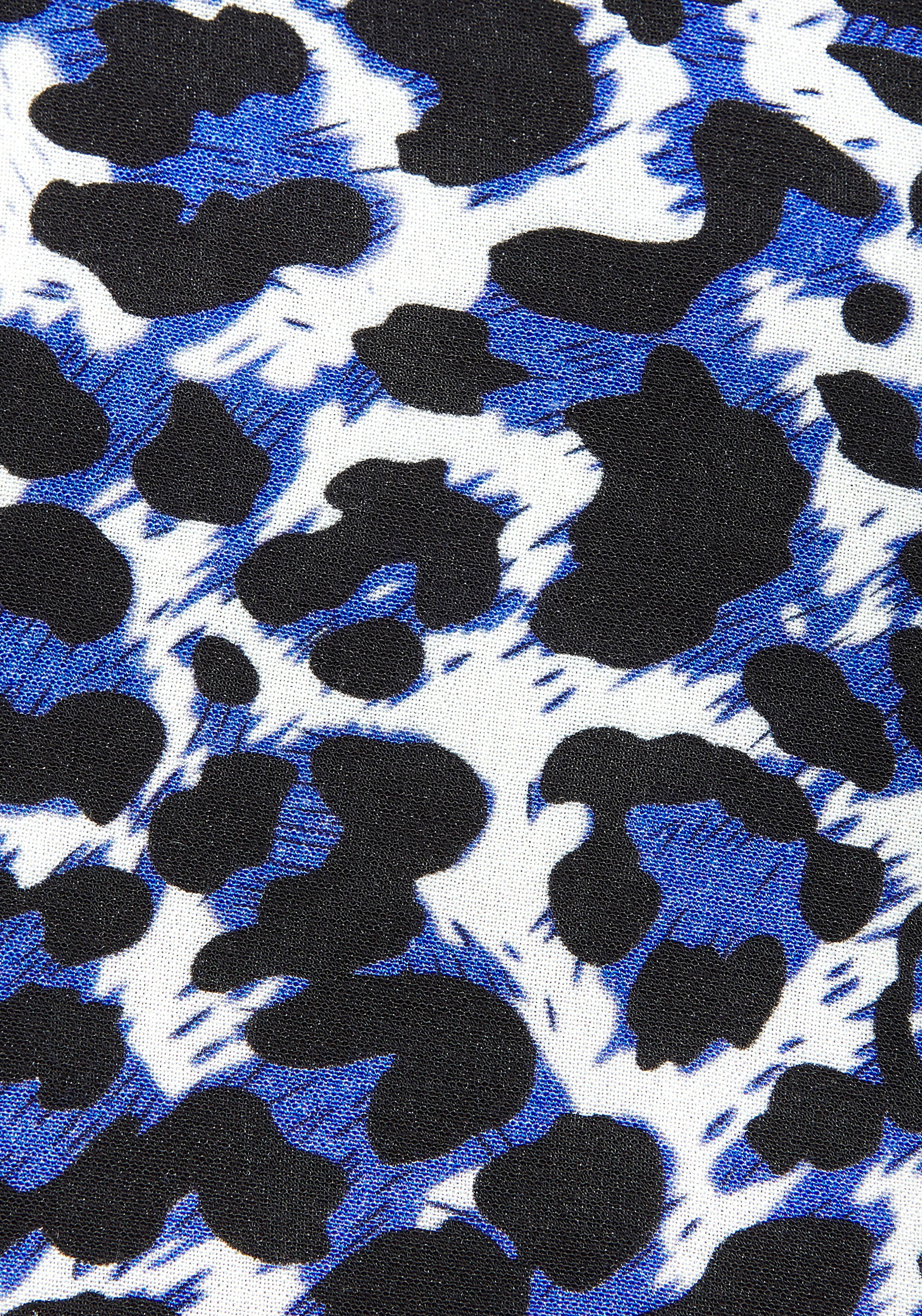 Lascana Blouse met korte mouwen met all-over print, damesblouse, sportief elegant