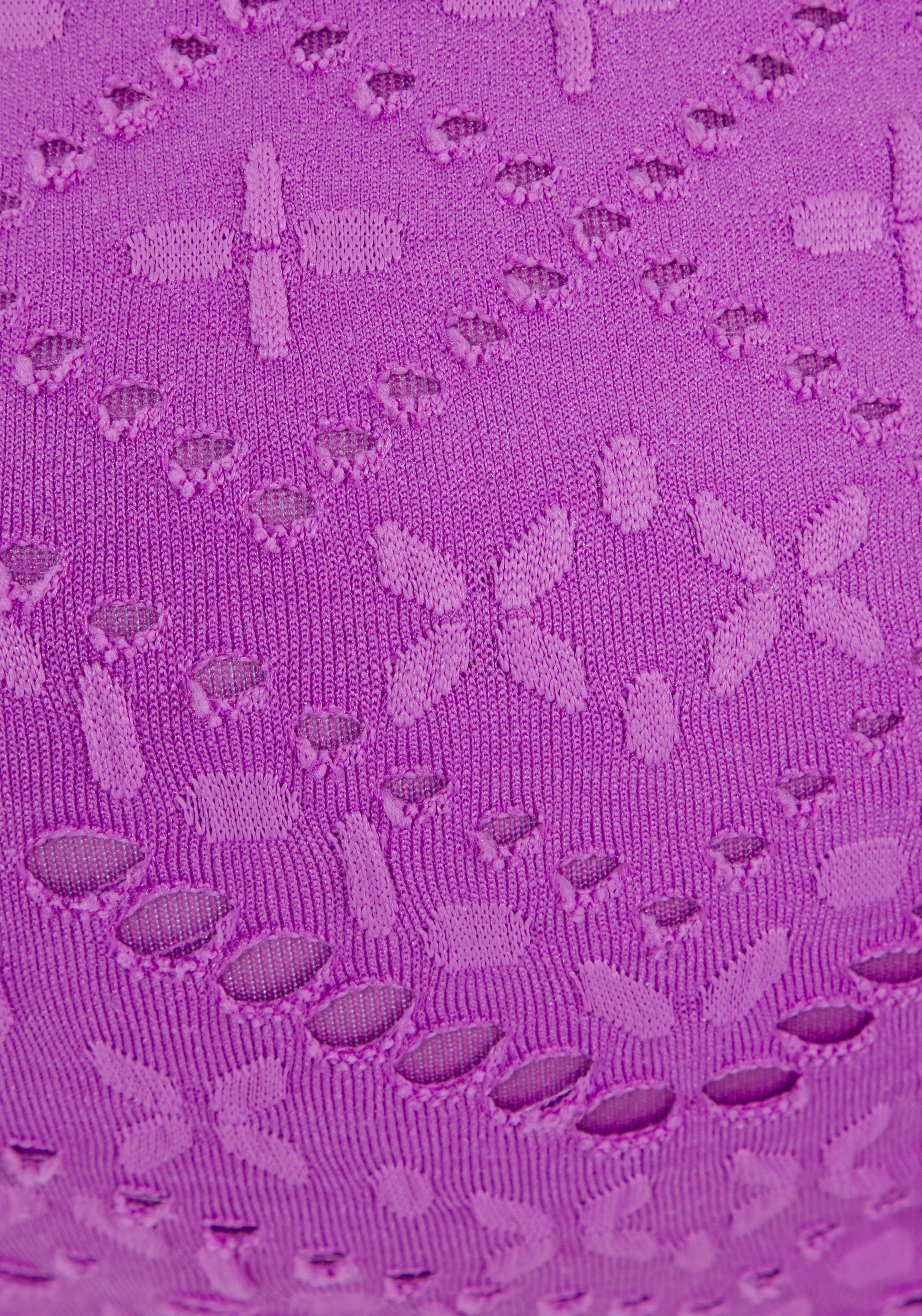 Lascana Beugelbandeau bikinitop Omara met broderie anglaise