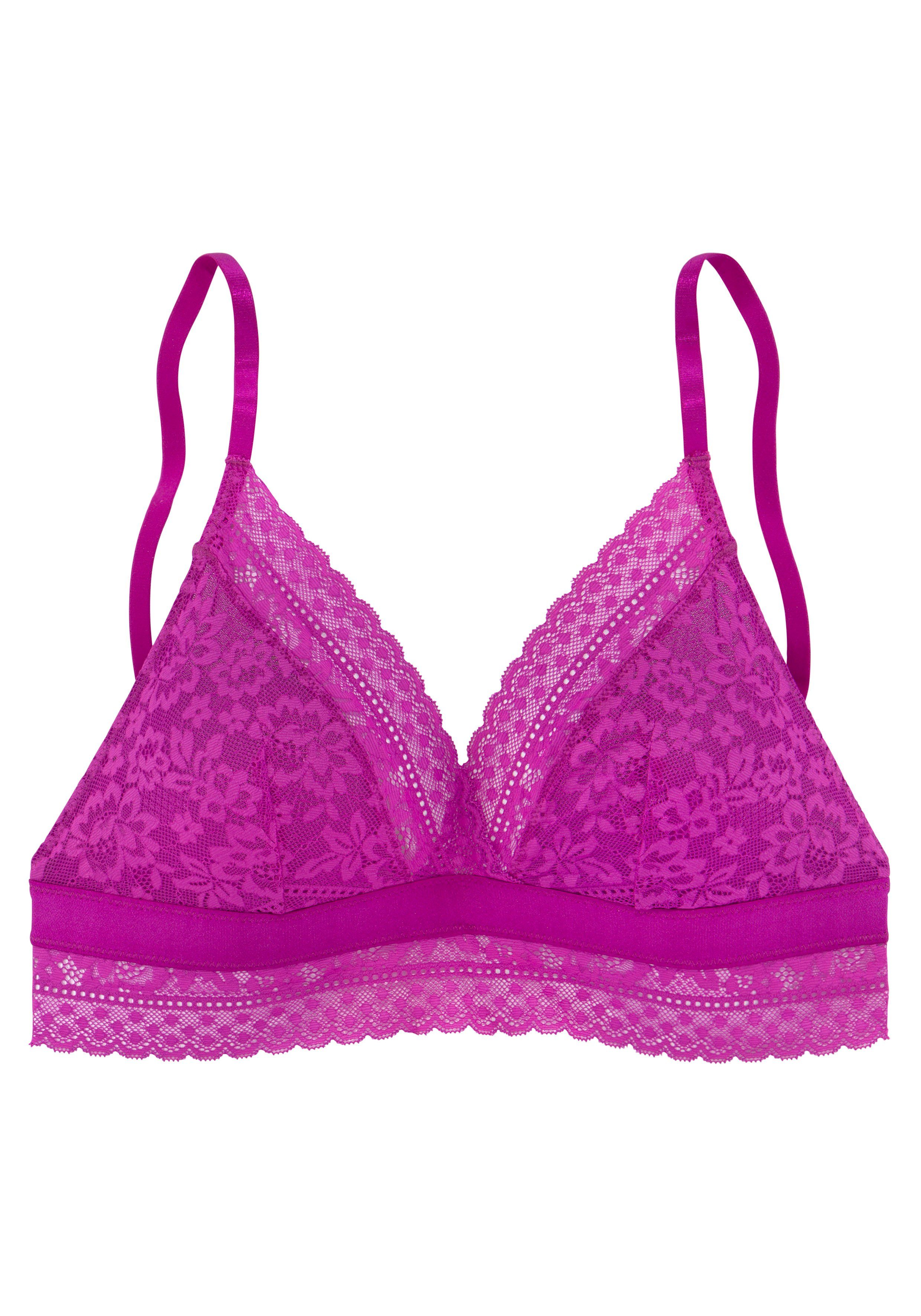 Vivance Bralette-bh Viola zonder beugels, trendy triangel beha, lingerie