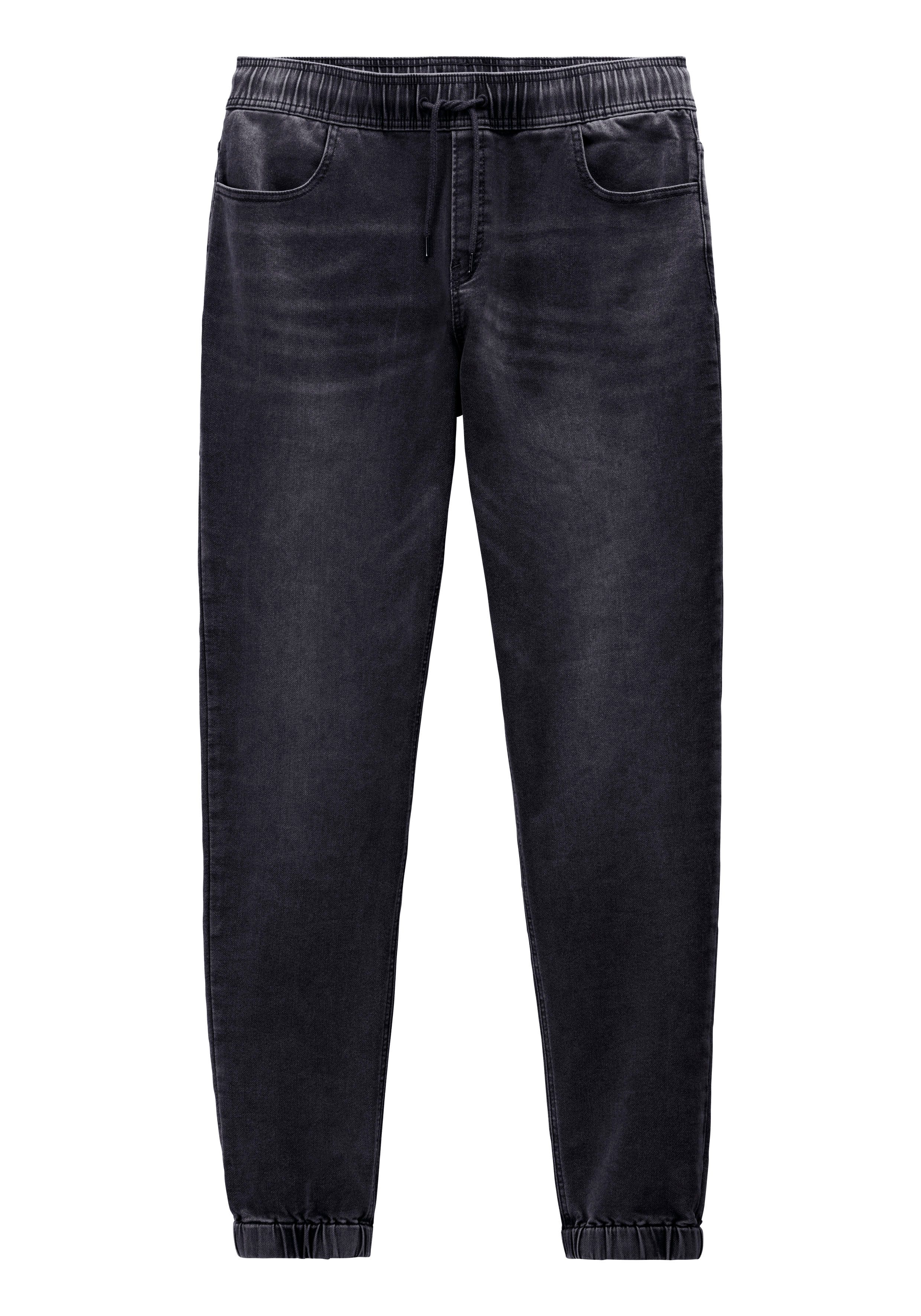 John Devin Joggingbroek Joggpants met elastische band van zachte stretchkwaliteit