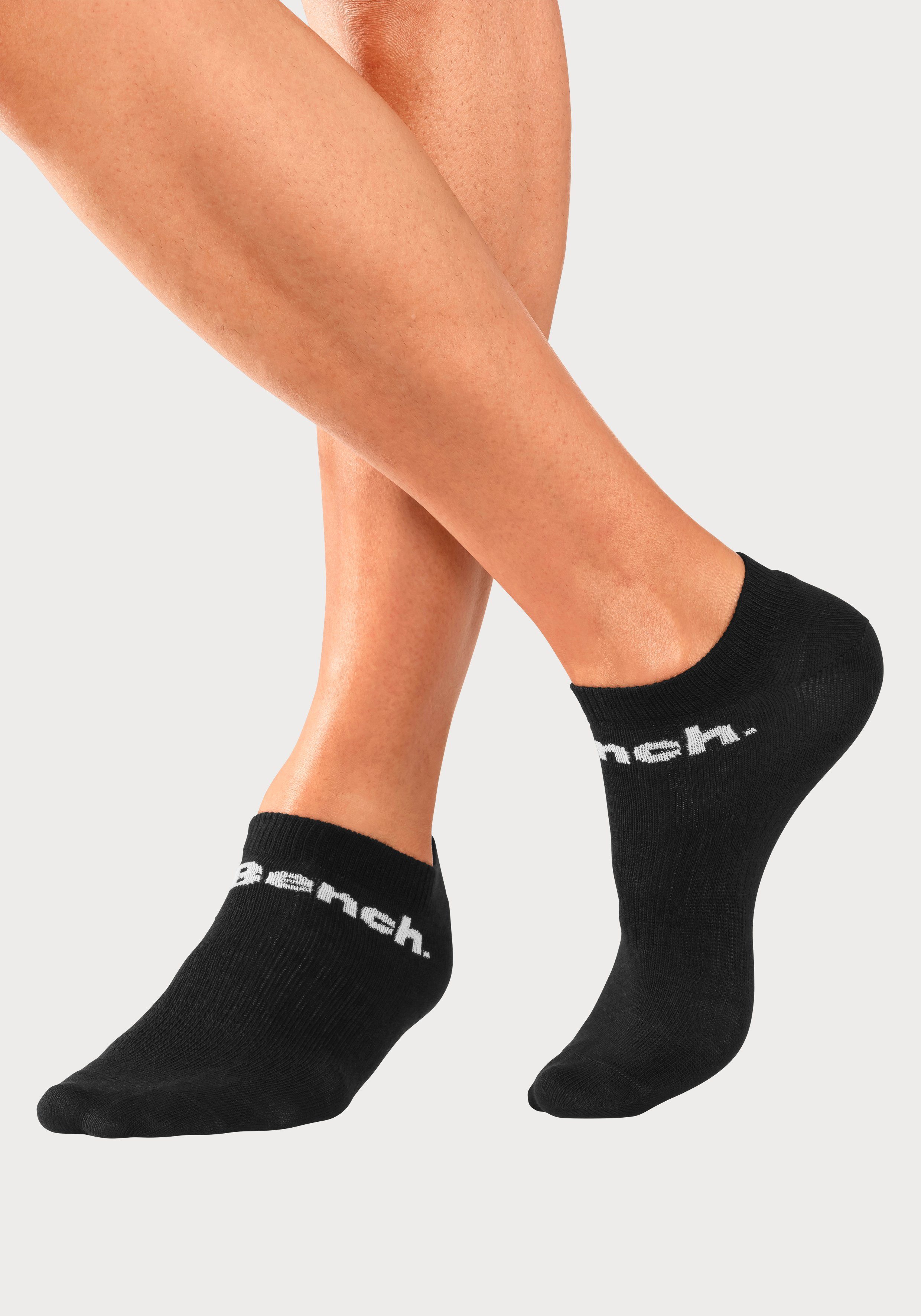 Bench. Sportsokken Sneakersokken met klassiek logo-opschrift (set, 12 paar)