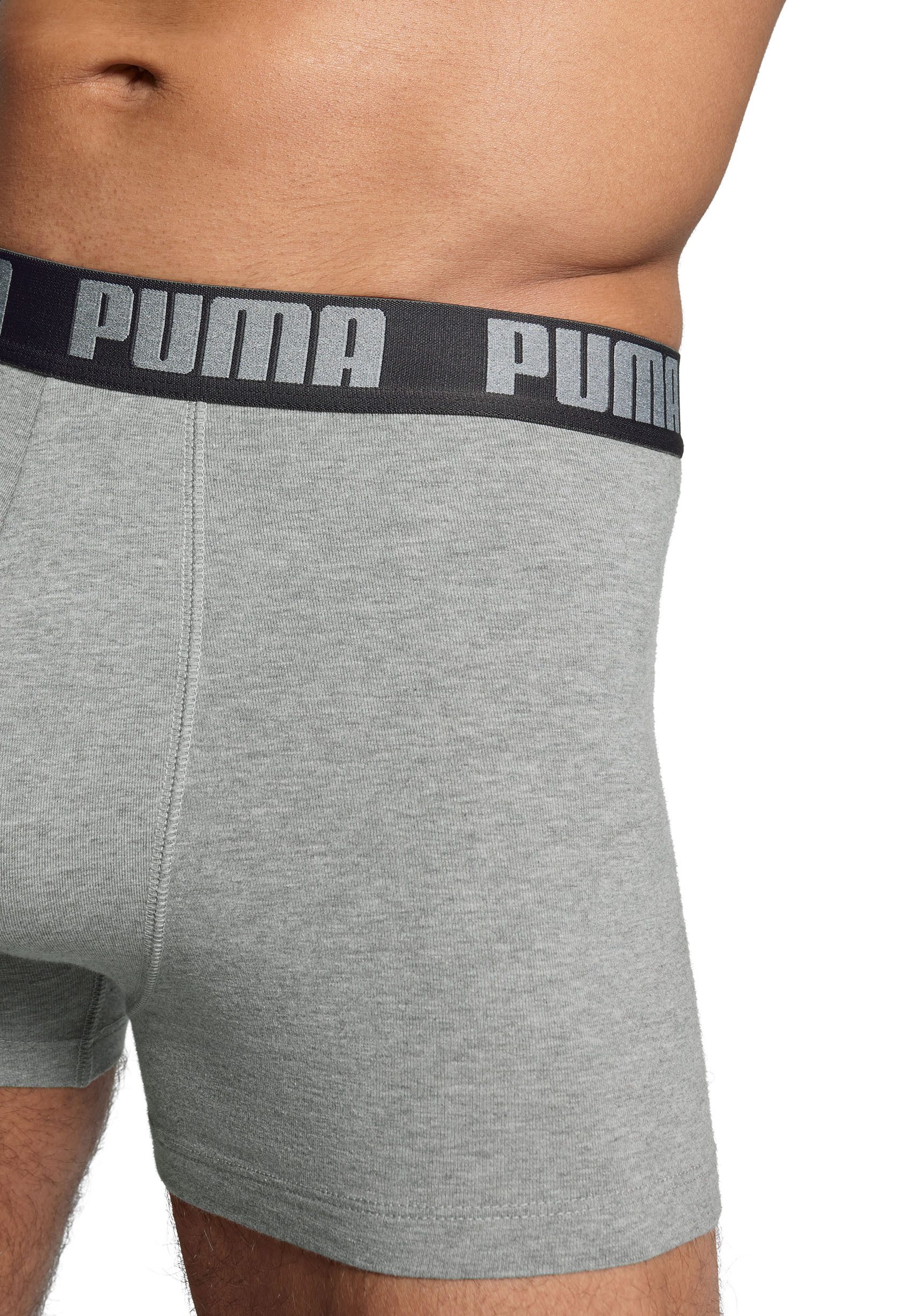 PUMA Boxershort met puma webband (2 stuks, Set van 2)