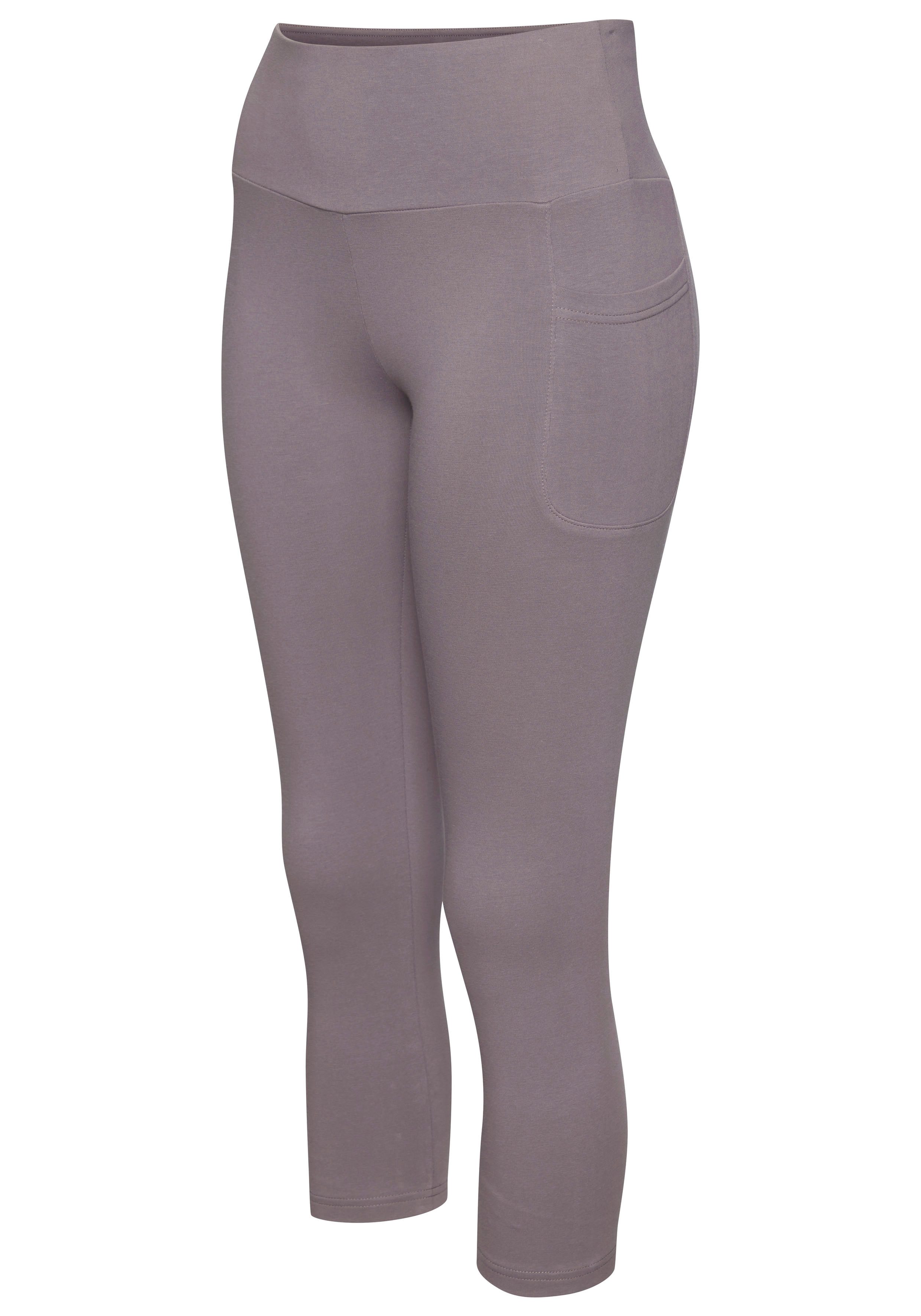active by Lascana 3/4 legging met telefoontas, loungewear