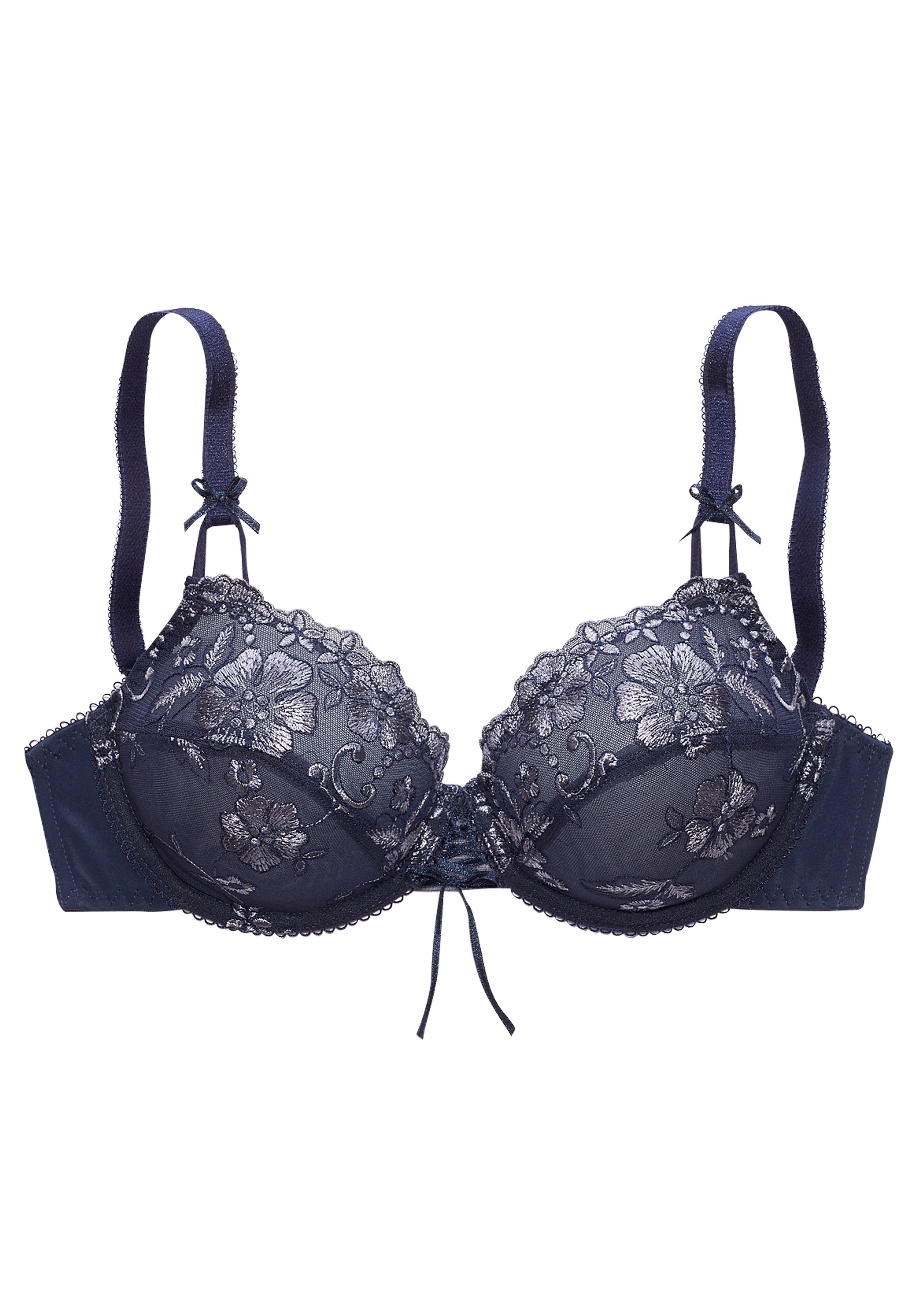 Lascana Beugel-bh WANDA met siersluiting en borduurkant, dessous
