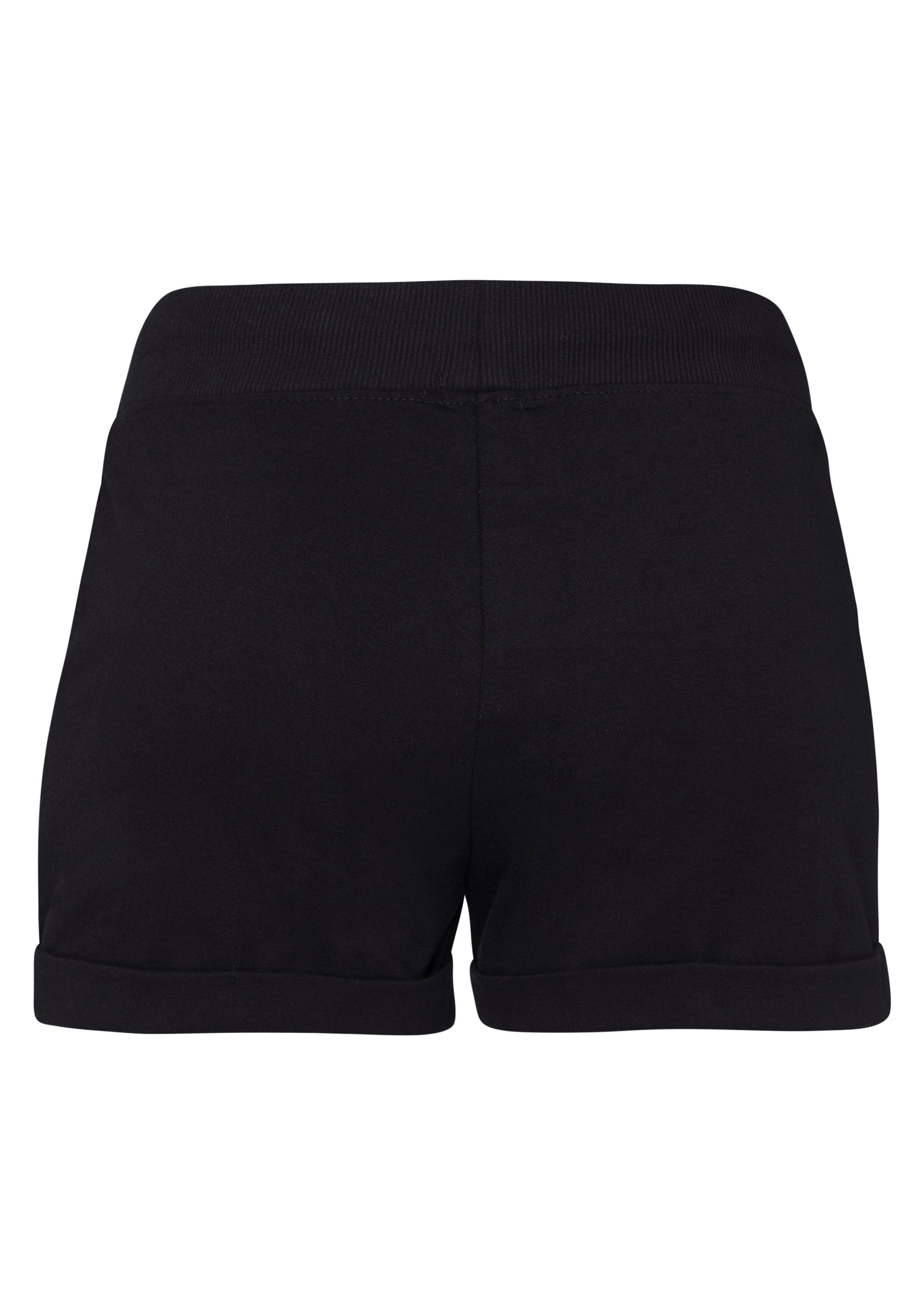 H.I.S Strandshort met tapestrepen opzij