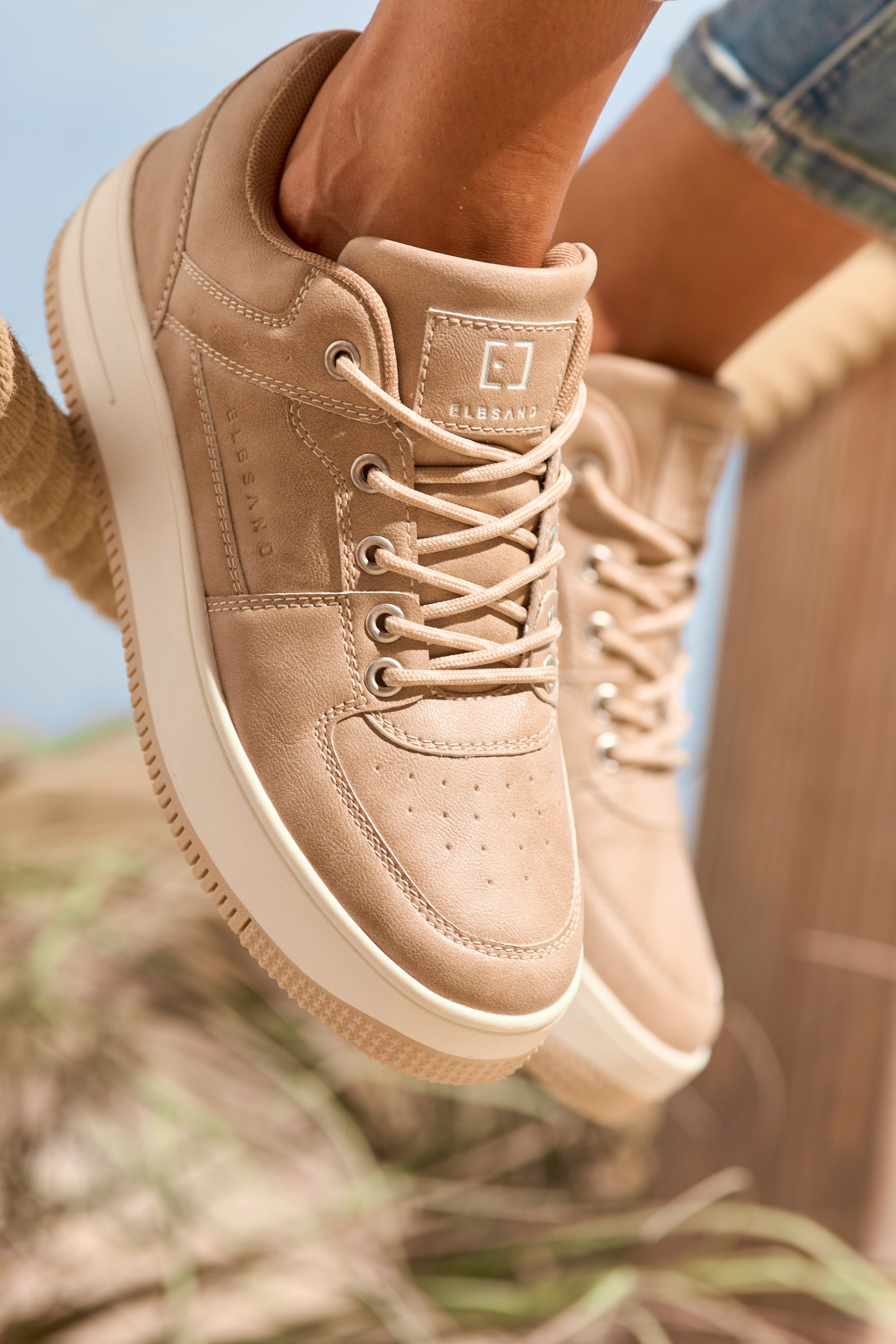 Elbsand Sneakers Veterschoen Vrijetijdsschoen, halfhoge schoen, veterschoen