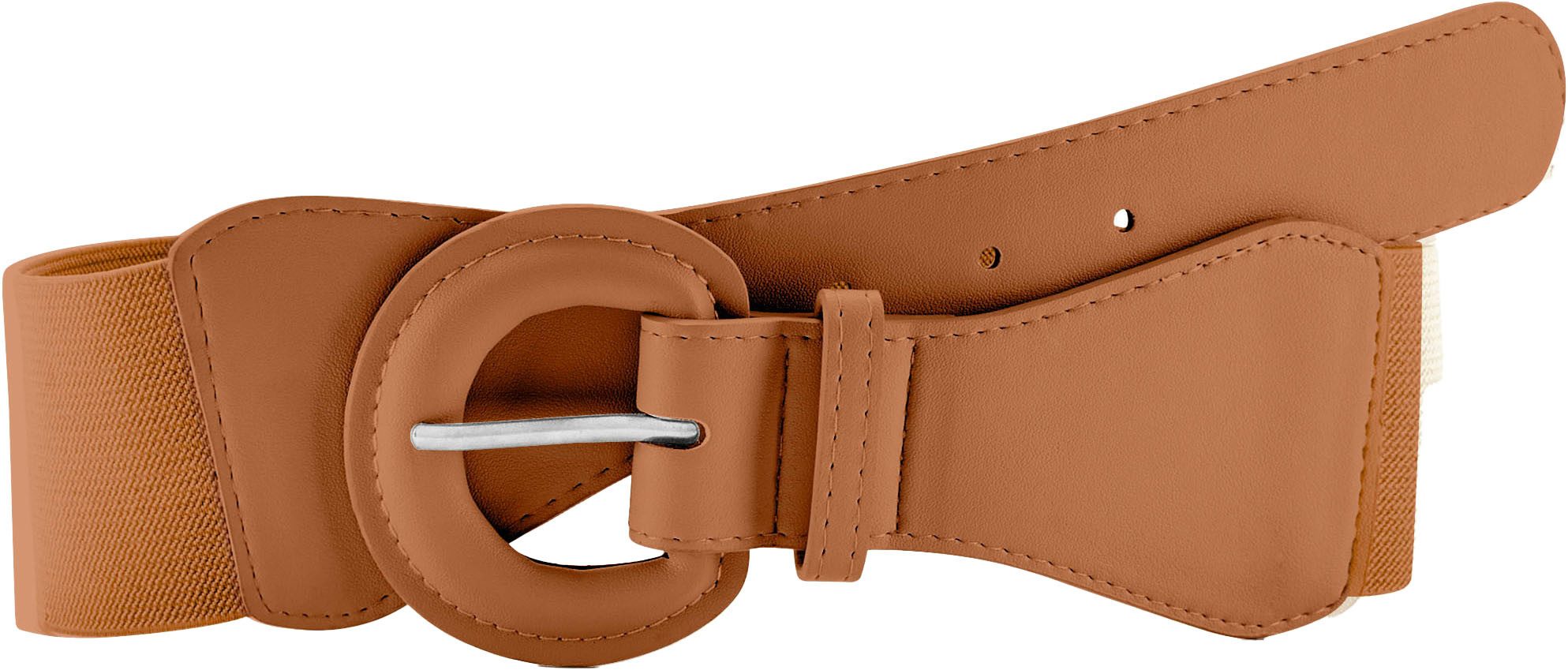 Lascana Tailleriem Stretch riem Shaping-effect, grote gesp, voor jurk & overall, buikriem