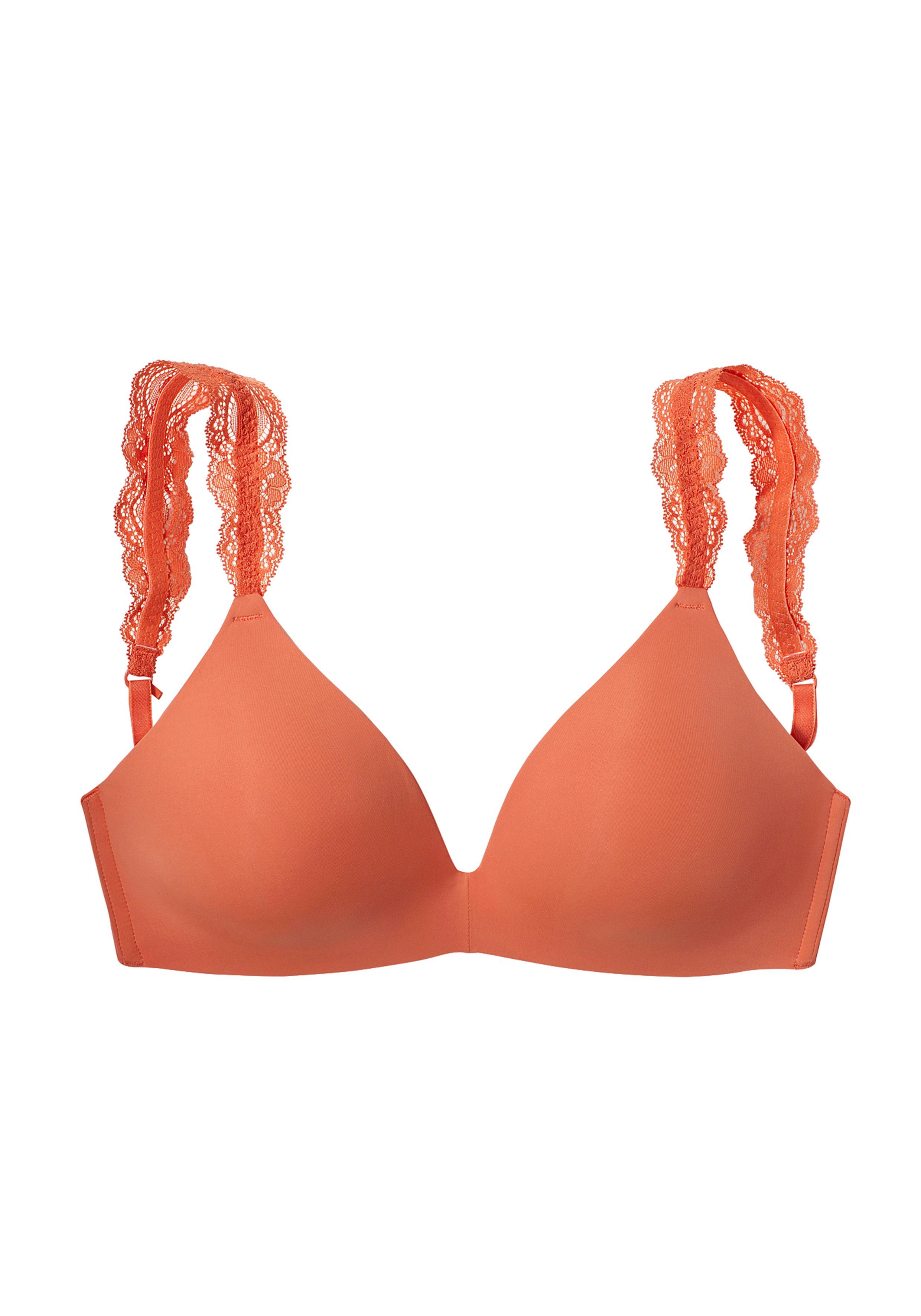 Lascana Push-up-bh zonder beugel met prachtige kantbanden, lingerie
