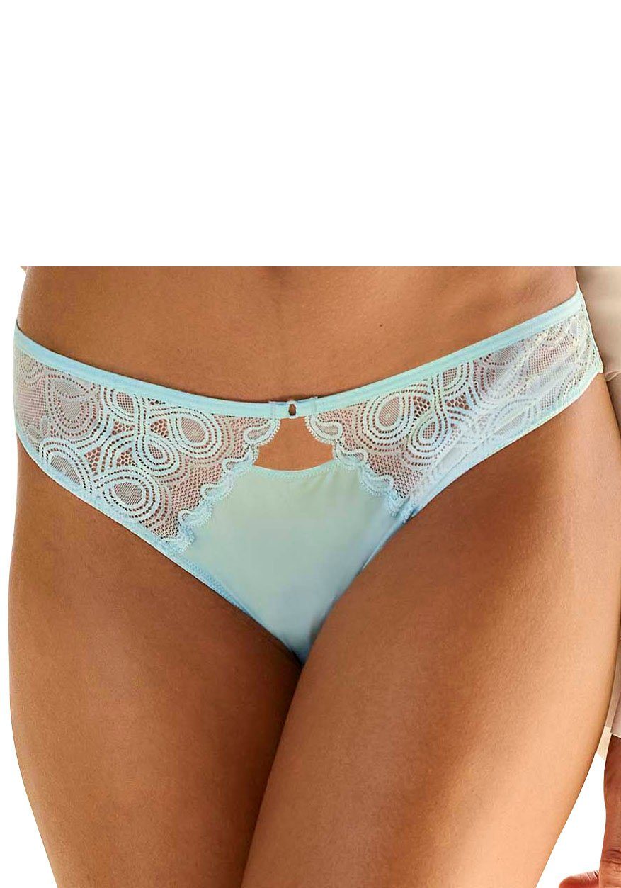 Lascana Tanga met extravagante kant-inzetten