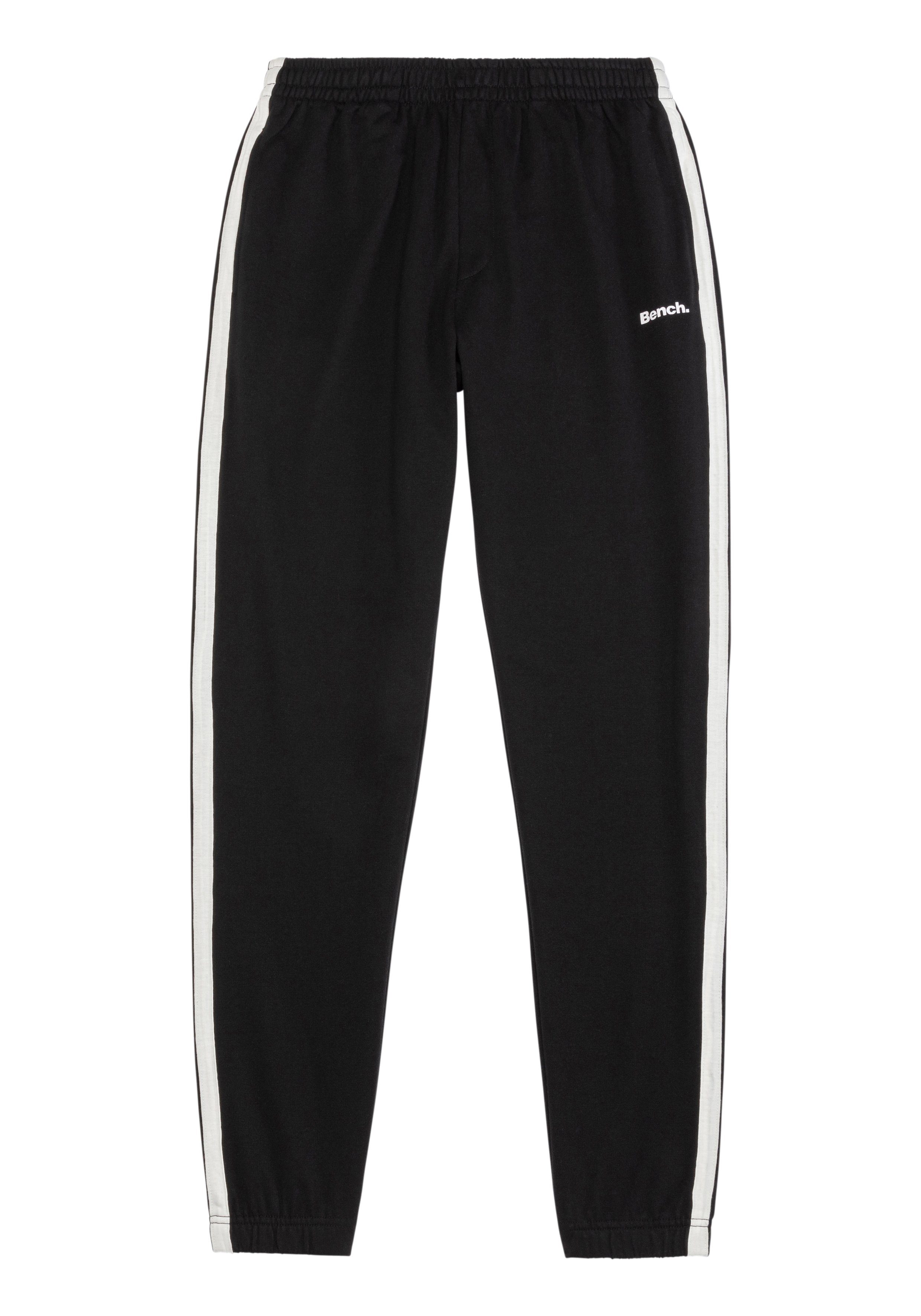 Bench. Loungewear Relaxbroek Lange relaxbroek, sweatbroek heren maat XXXL (64/66) zwart