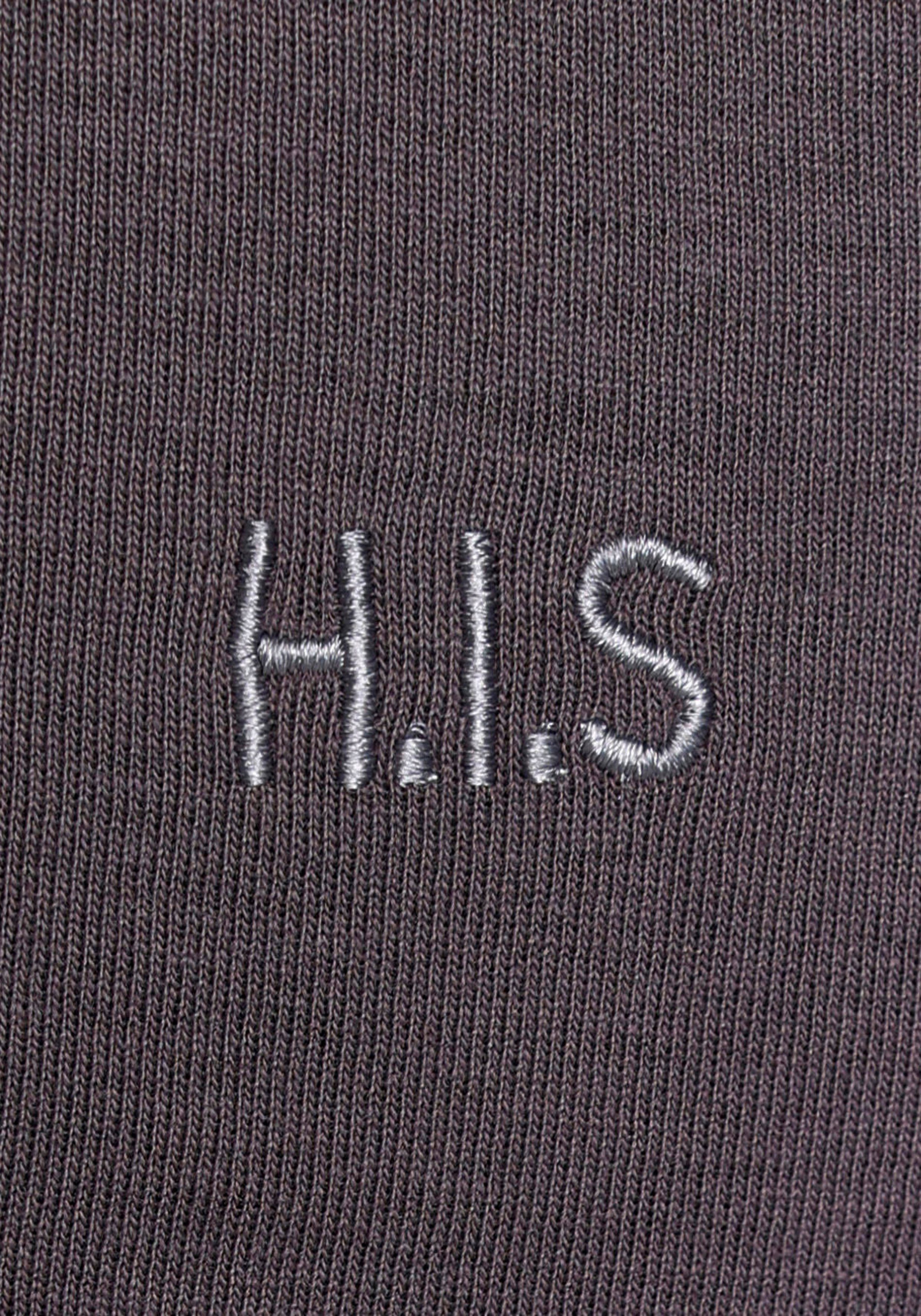 H.I.S Sweatbroek / relaxbroek / sweatbroek Slipbroek met kleine omslag aan de zoom, loungewear