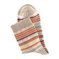 h.i.s sokken met horizontale strepen (6 paar) multicolor