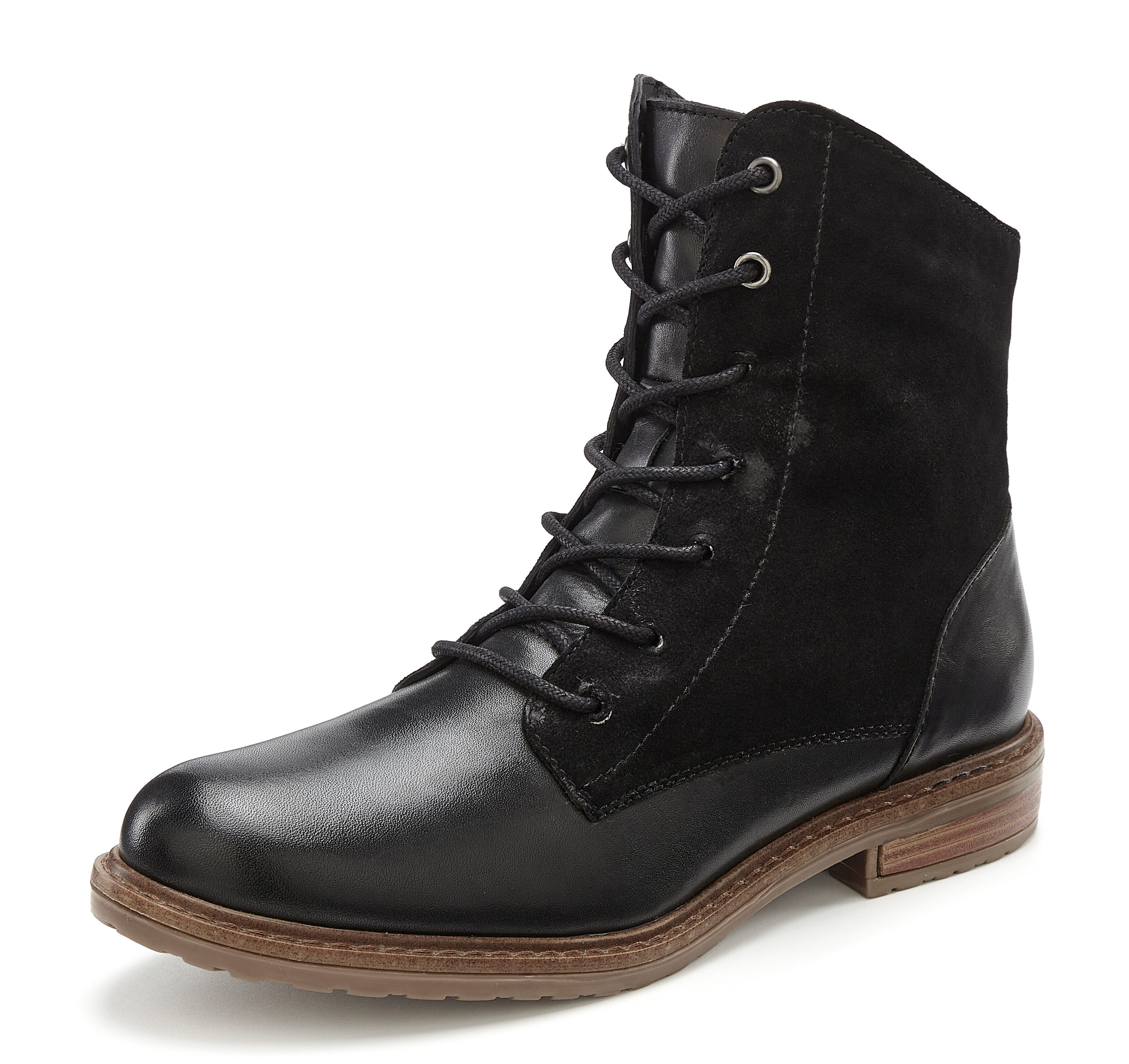 Lascana Laarsjes Boots van leer
