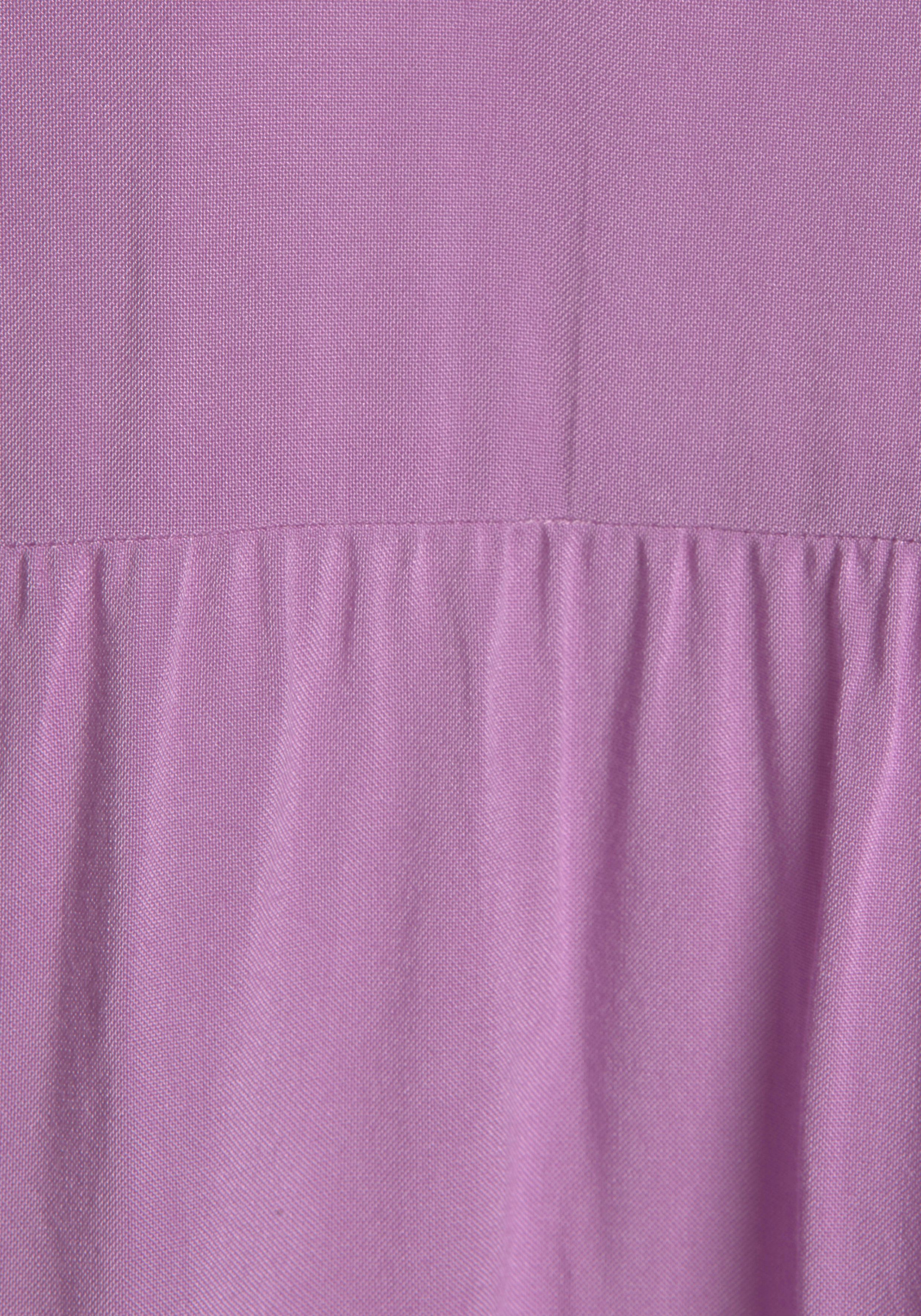 Lascana Lange blouse met kanten inzetstukken, tuniek, blousejurk, strandkleding