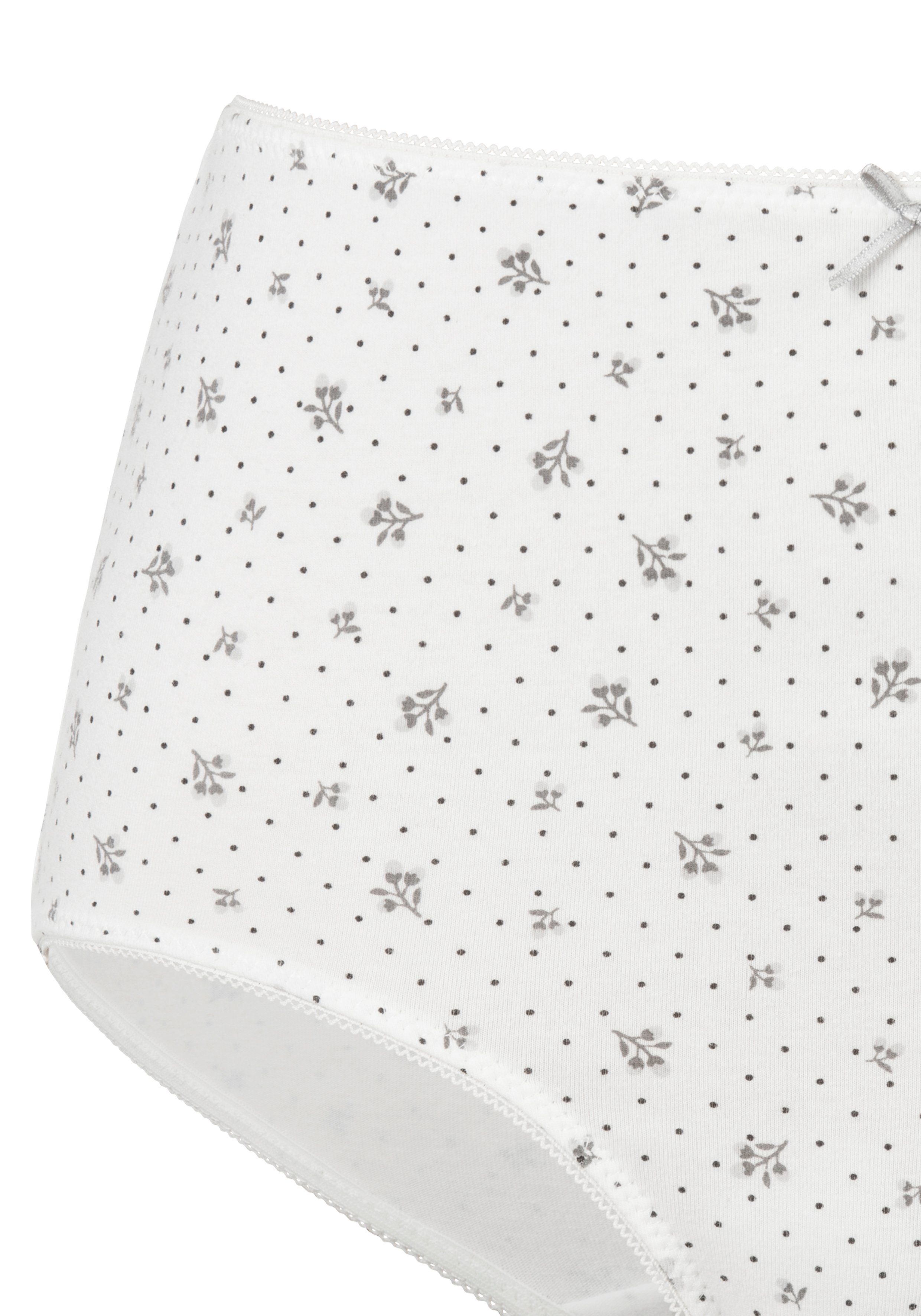 Petite fleur Tailleslip van elastisch katoen (Set van 6)