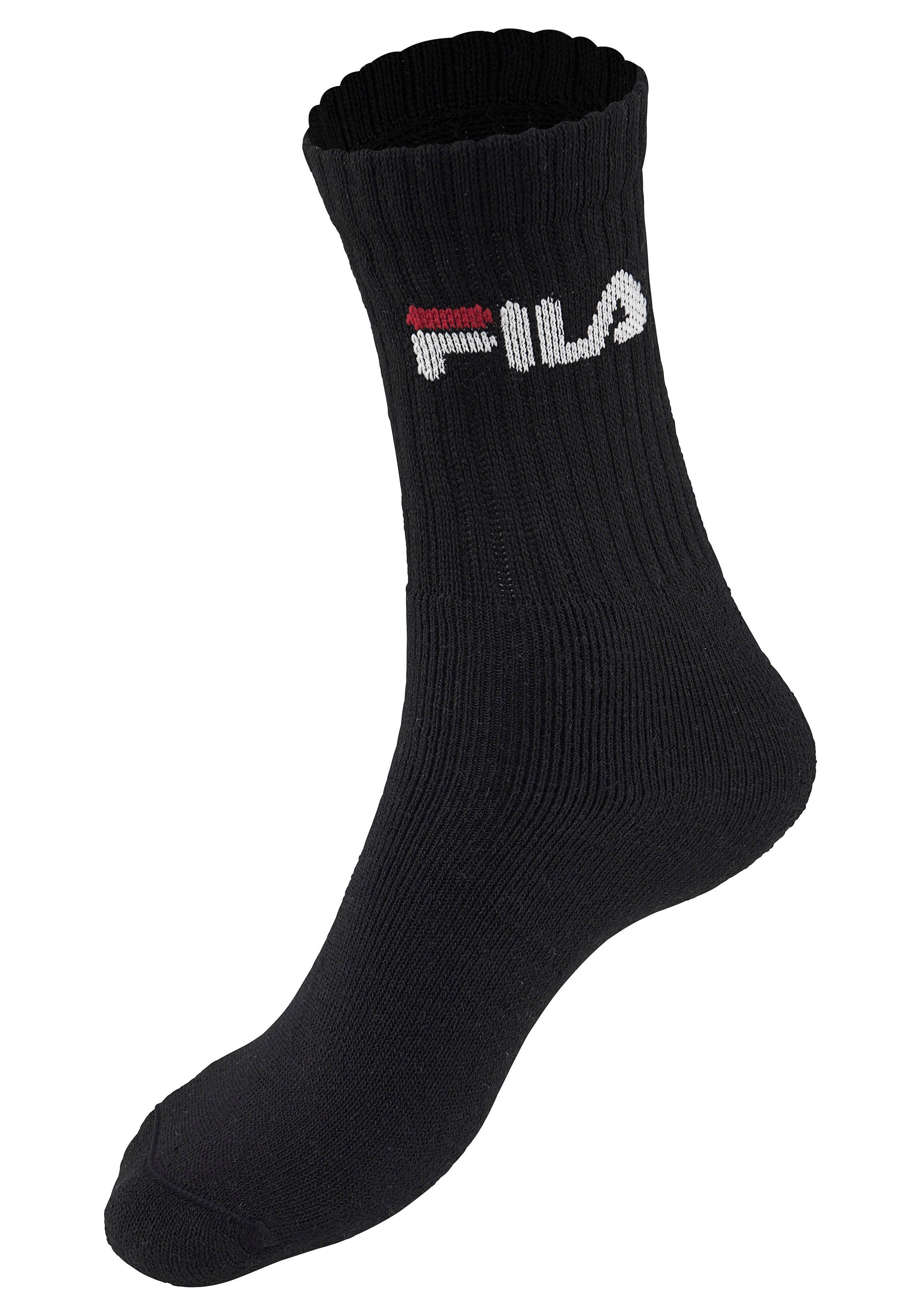 Fila Tennissokken met ingebreid logo (6 paar, Set van 6)