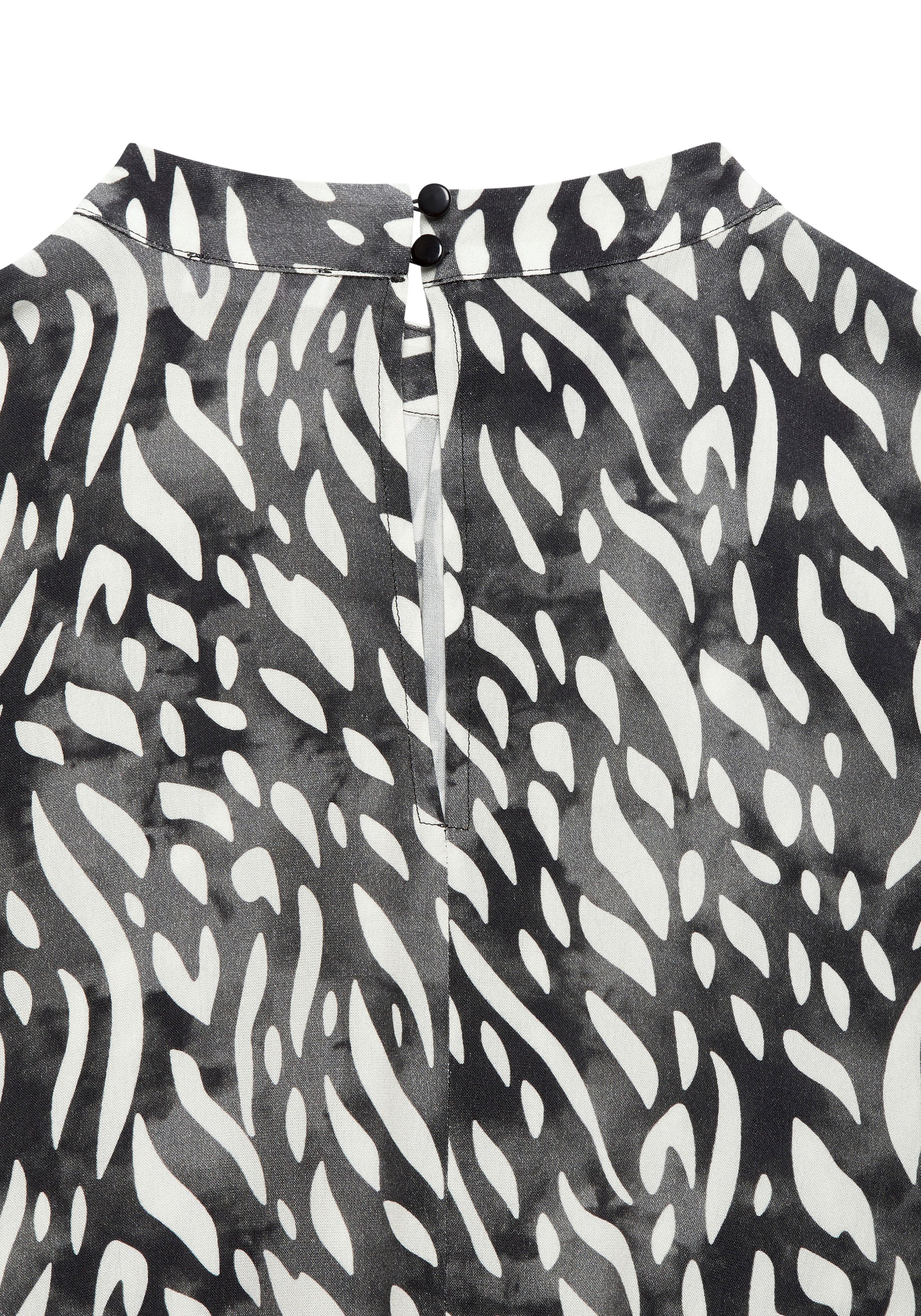Lascana Blouse met korte mouwen in losse pasvorm, damesblouse, sportief elegant