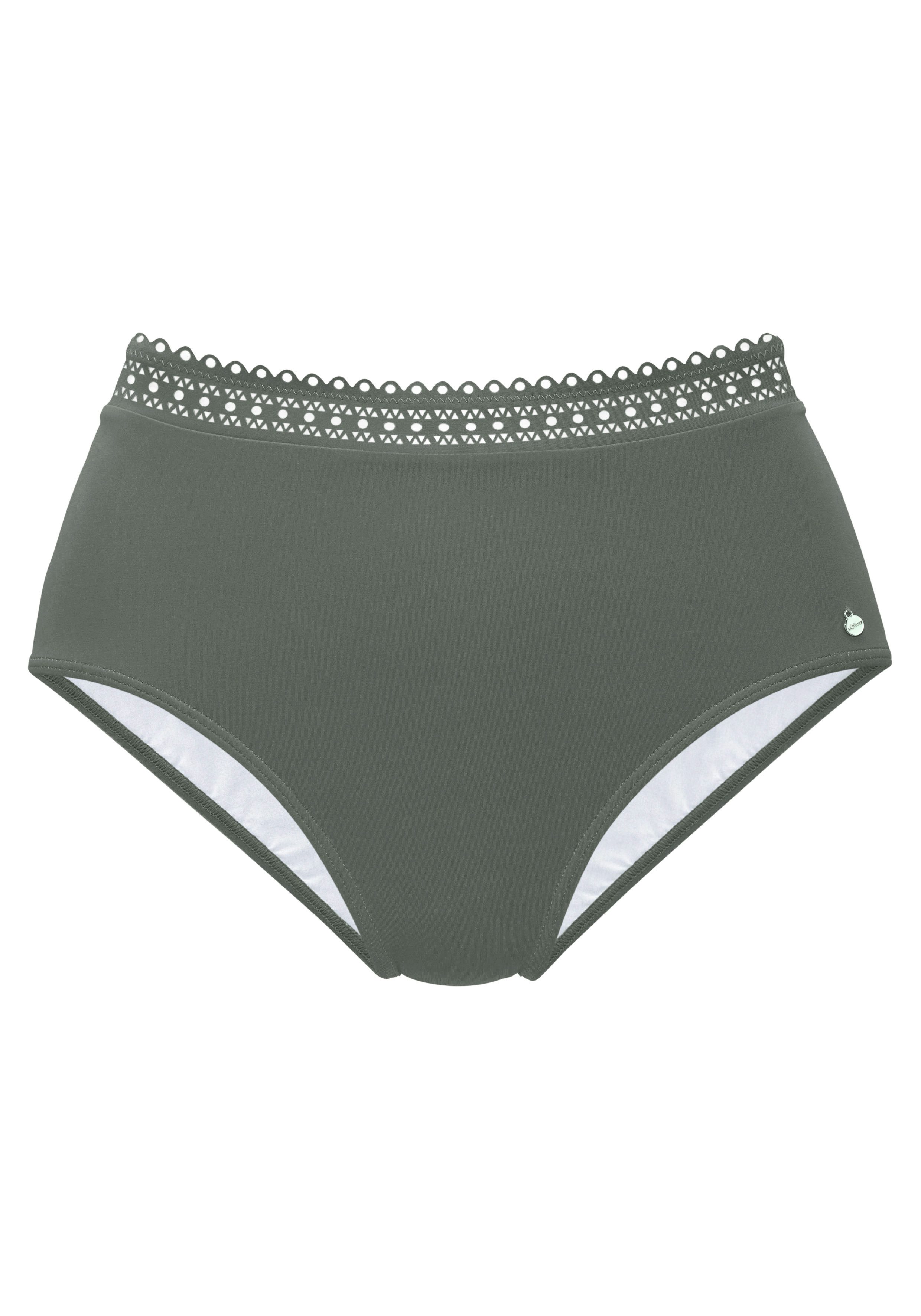 s.Oliver RED LABEL Beachwear Bikinibroekje Aiko met gehaakte look