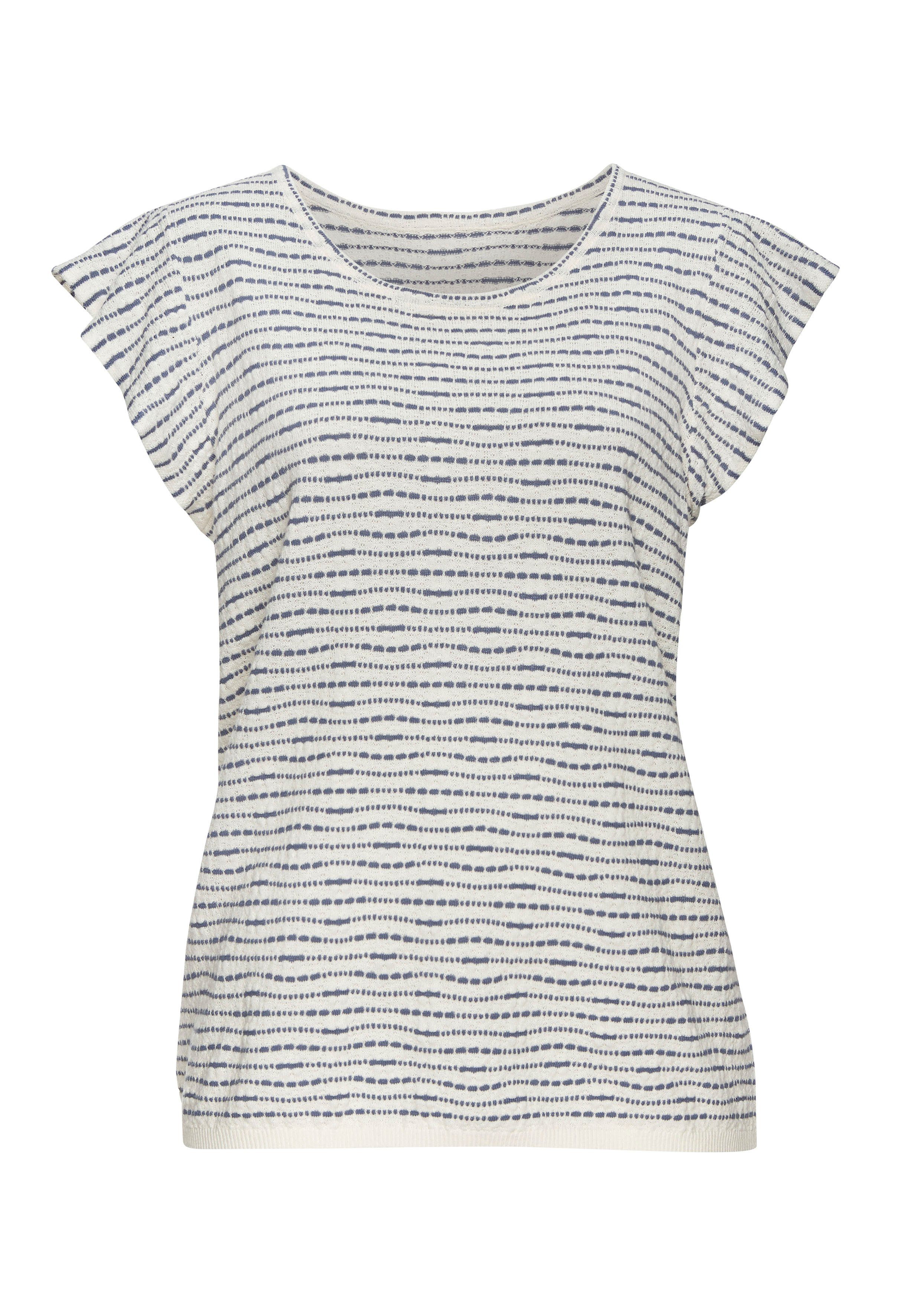 Vivance Shirt met ronde hals Met kapmouwtjes van lichte tricotkwaliteit
