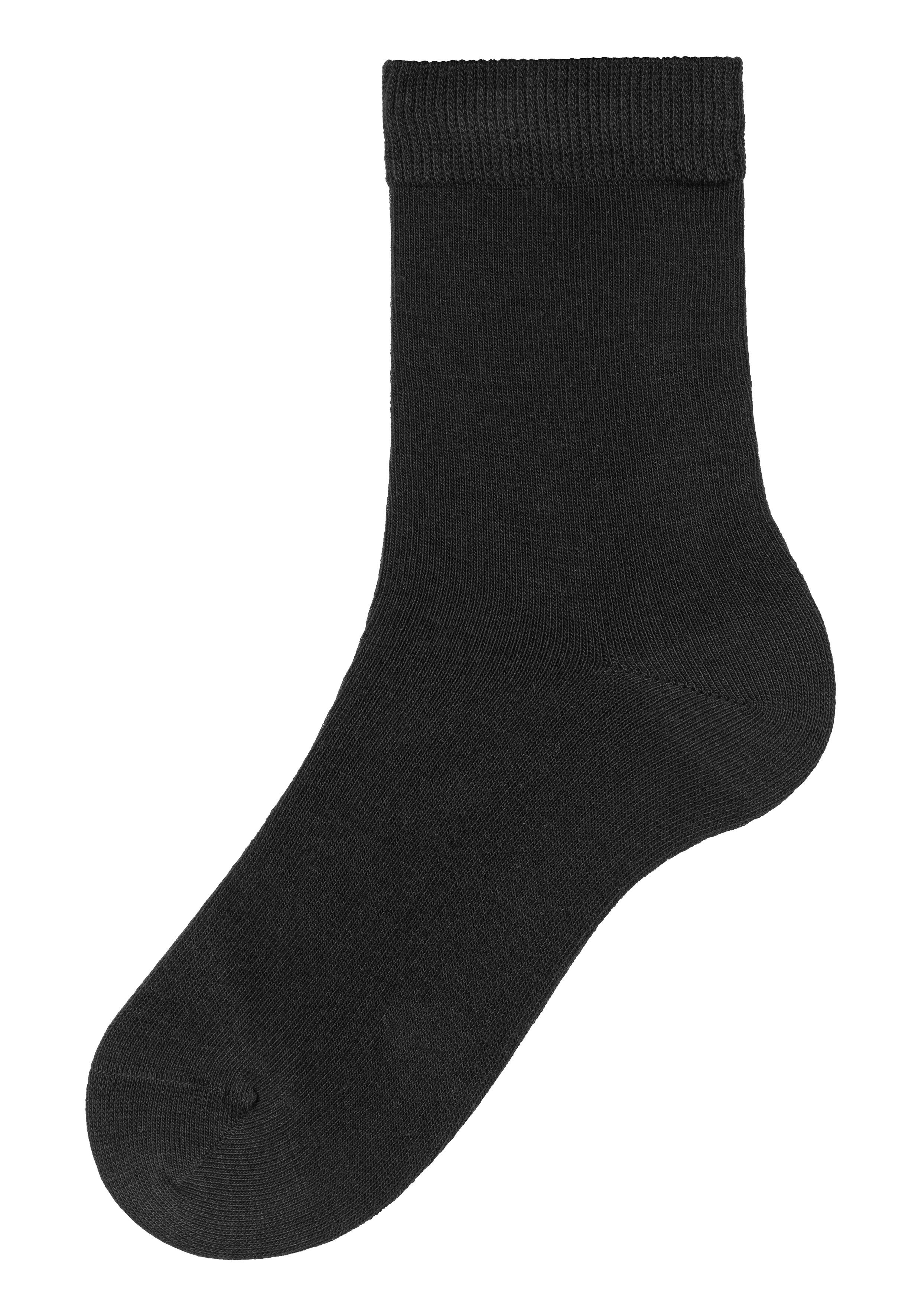 Lascana Basic sokken in kleurrijke mêleekleuren (set, 7 paar)
