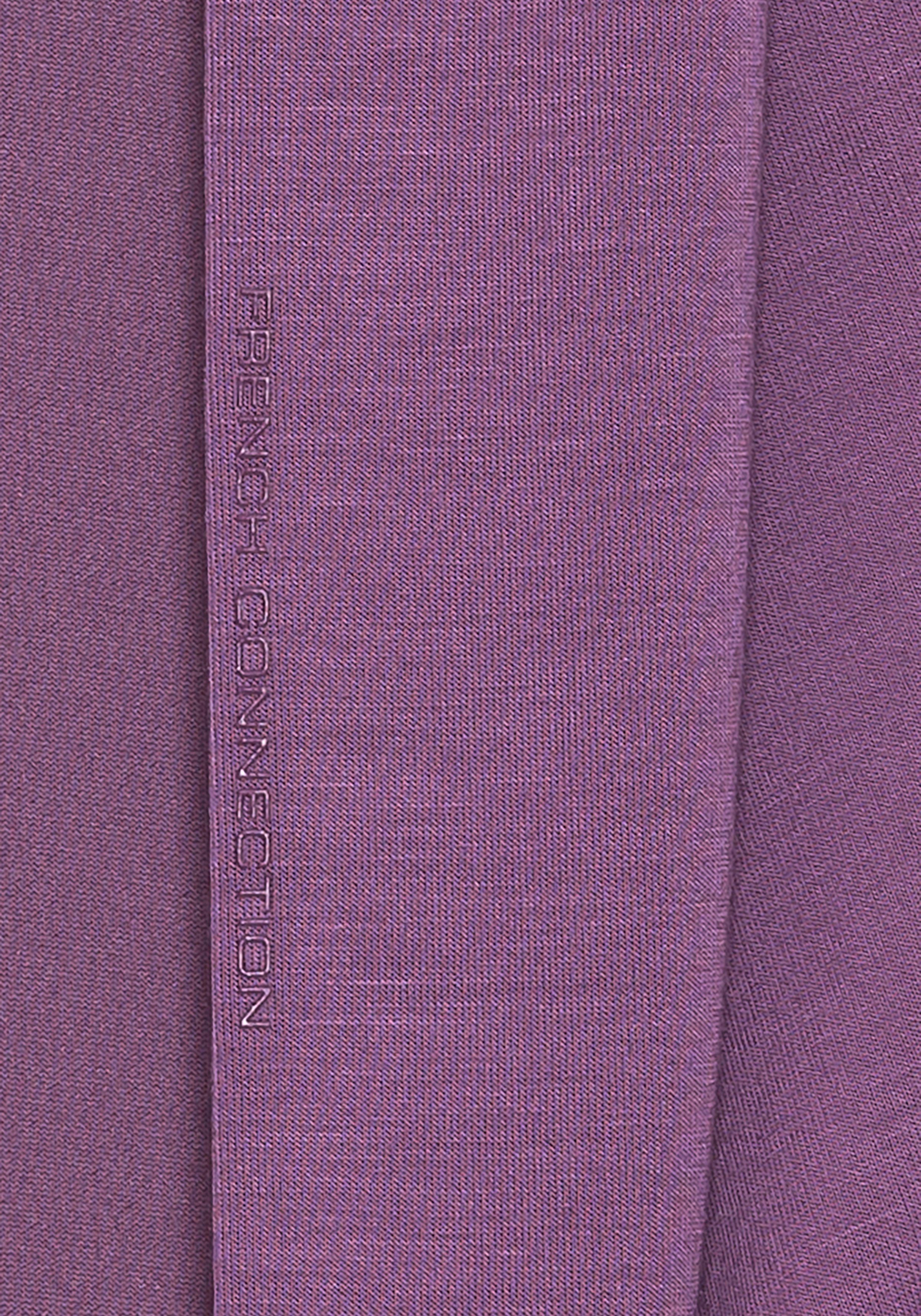 French Connection Hoodie met v-hals en brede kraag, loungewear