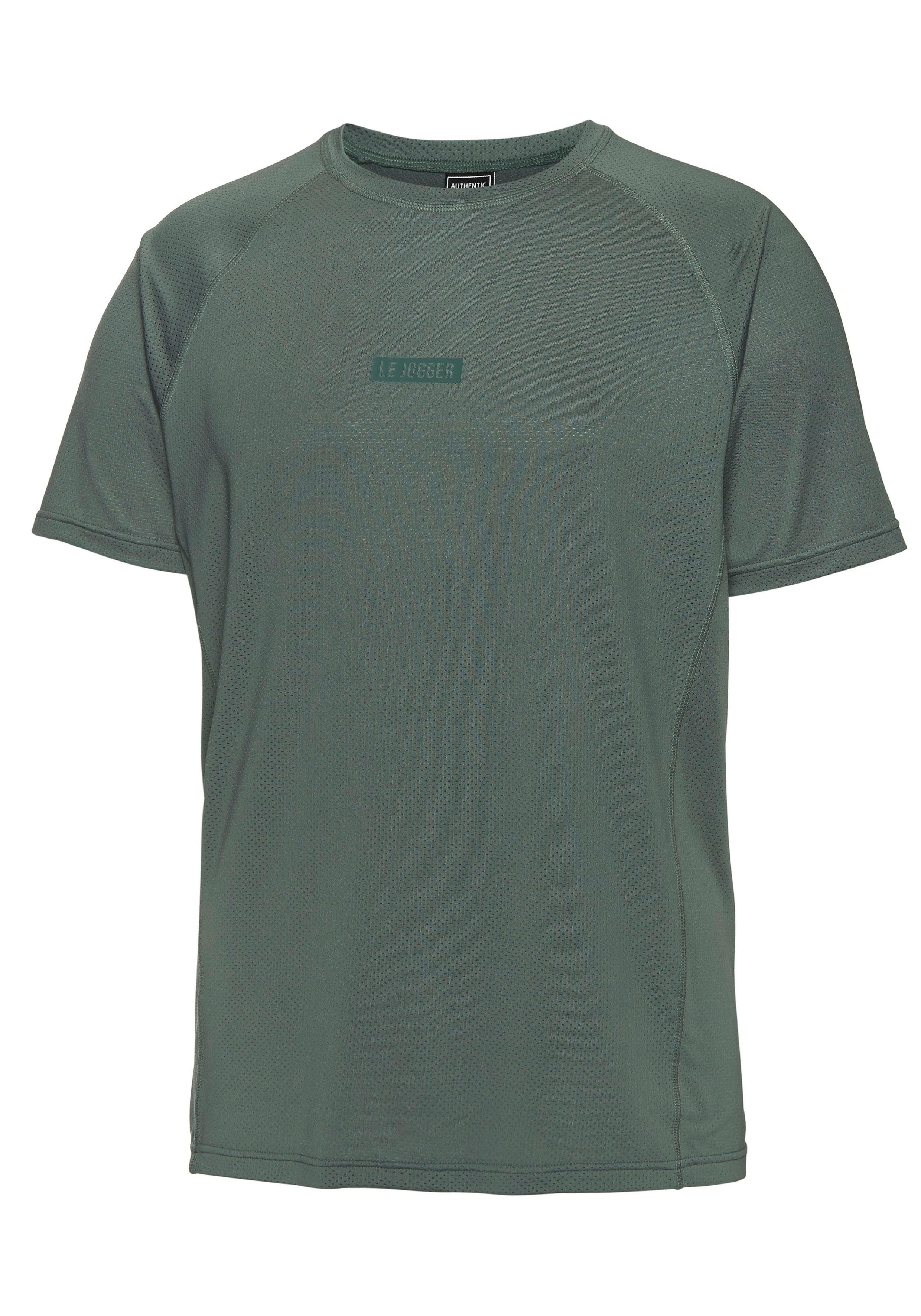 le jogger® T-shirt elastisch shirt met logoprint