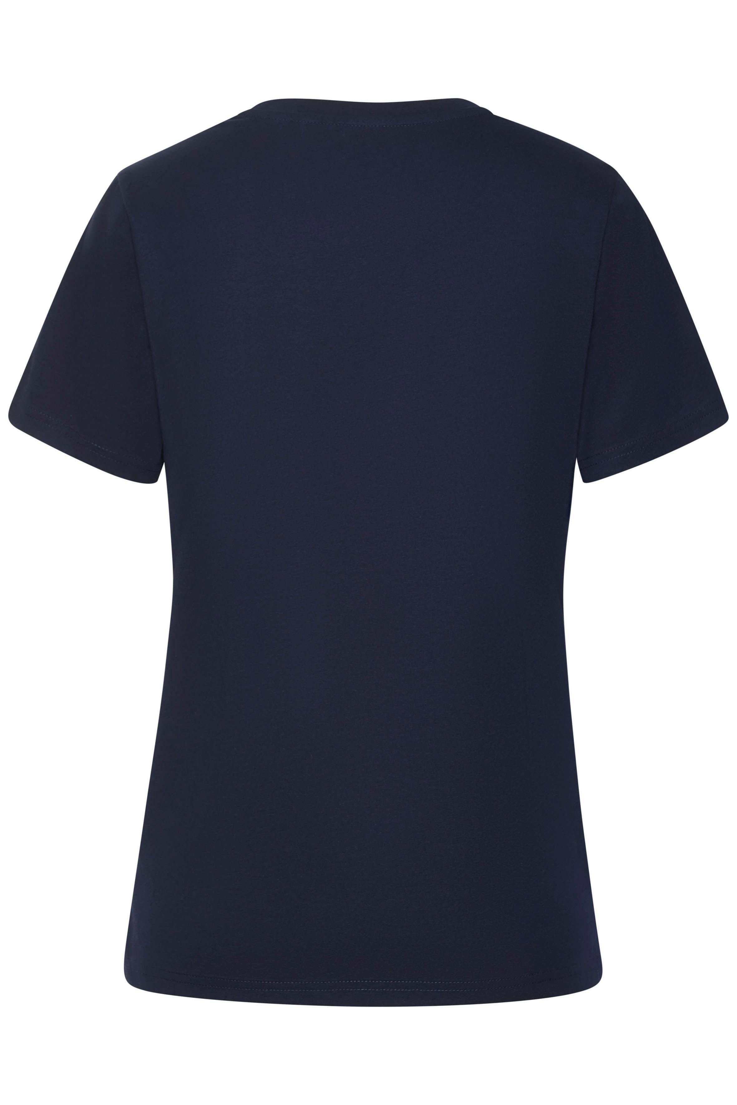 Beachtime T-shirt Met modieuze opening aan de zoom