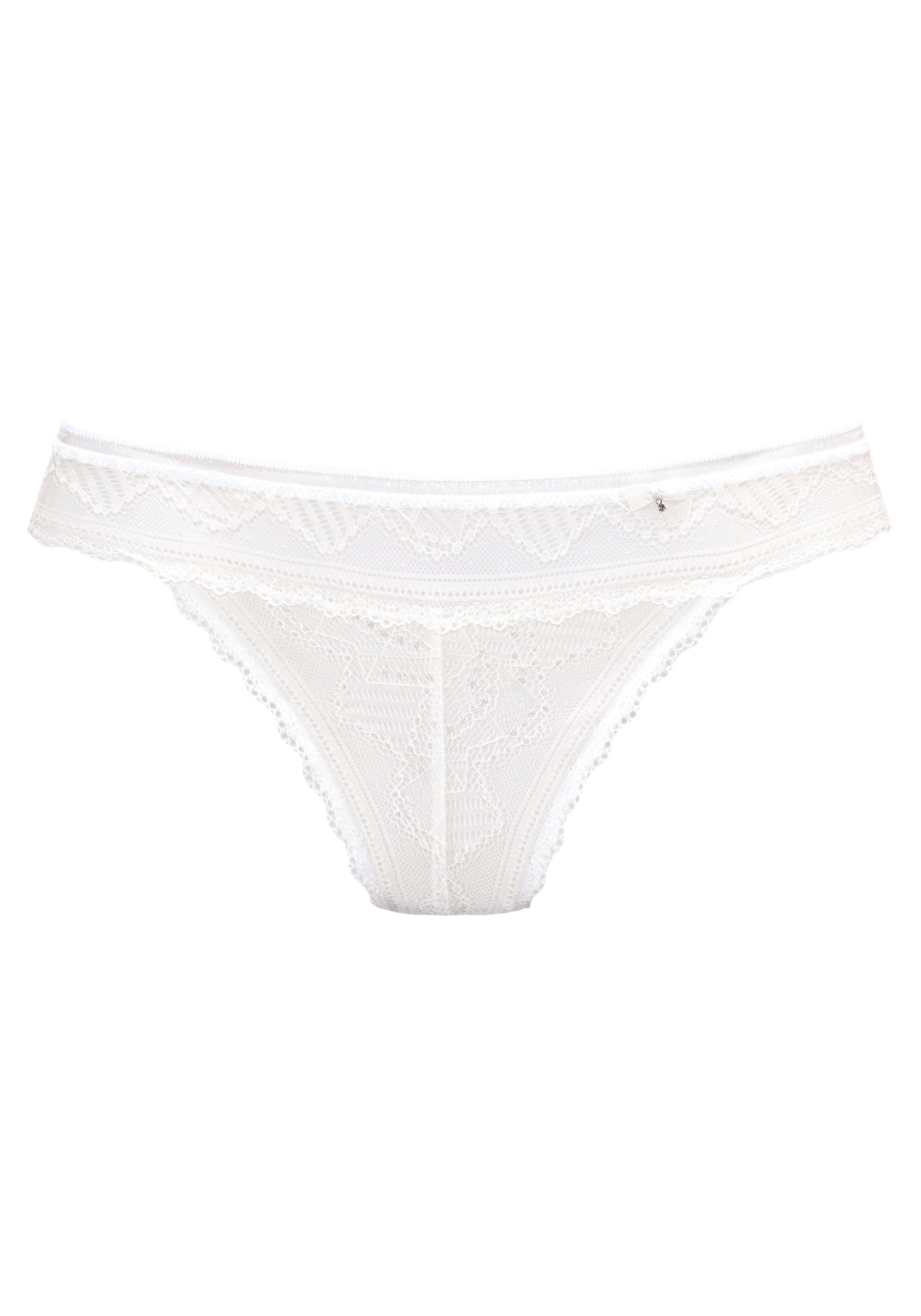 Lascana String TIZIANA met gedeeltelijk gerecycled kant