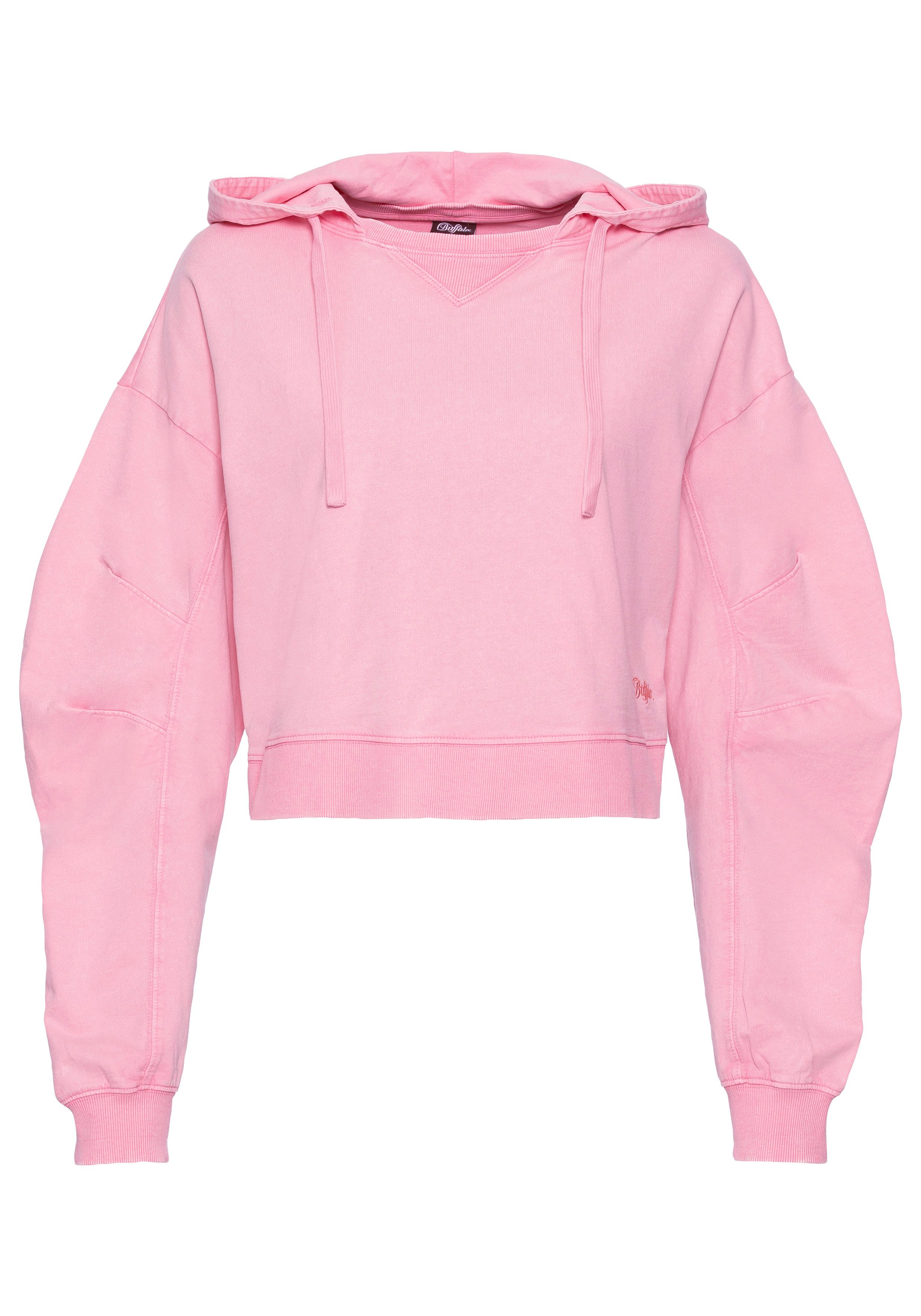 Buffalo Hoodie Capuchontrui in used-look, loungewear (1-delig)