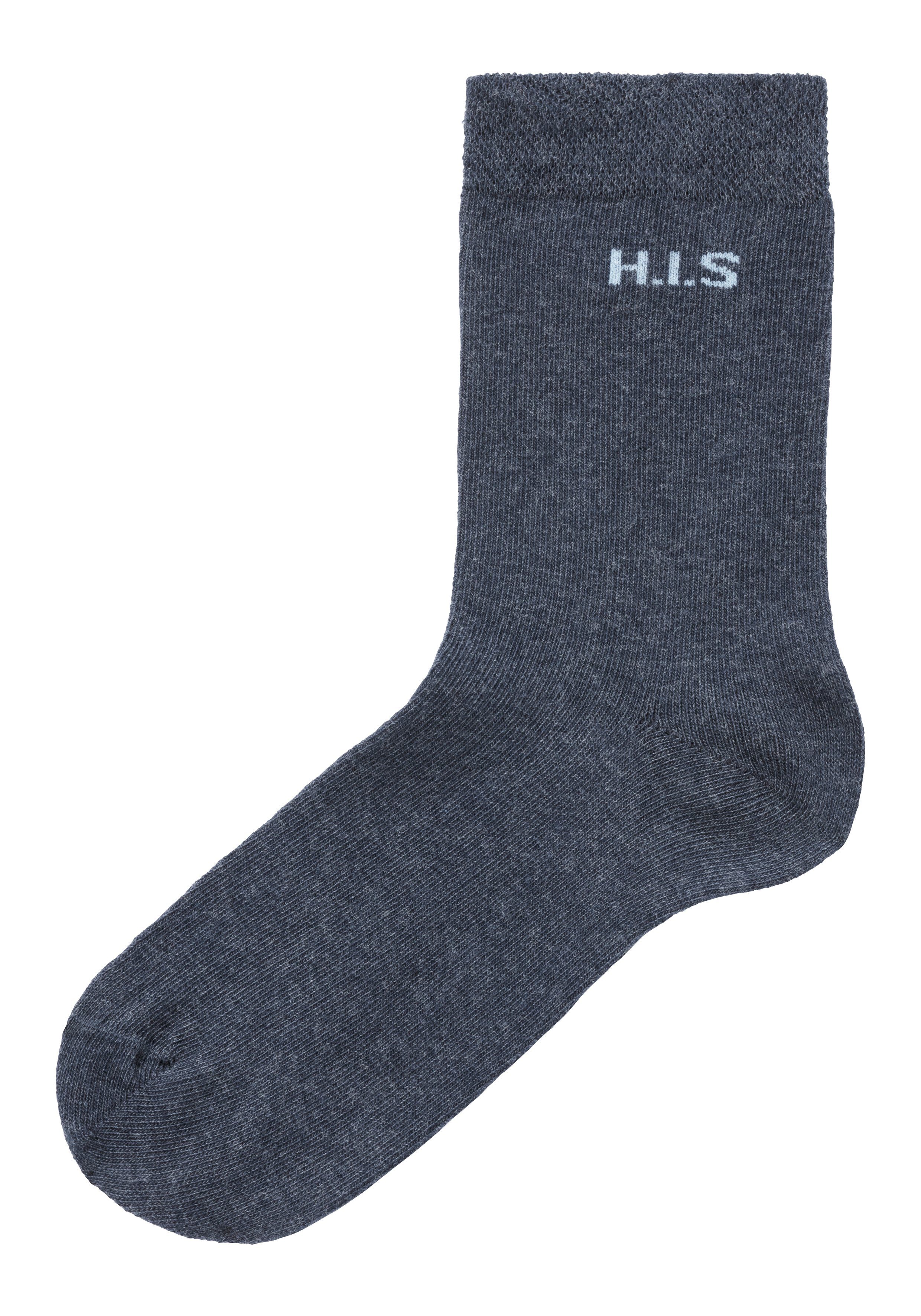 H.I.S Sokken zonder snijdende boord (set, 4 paar)