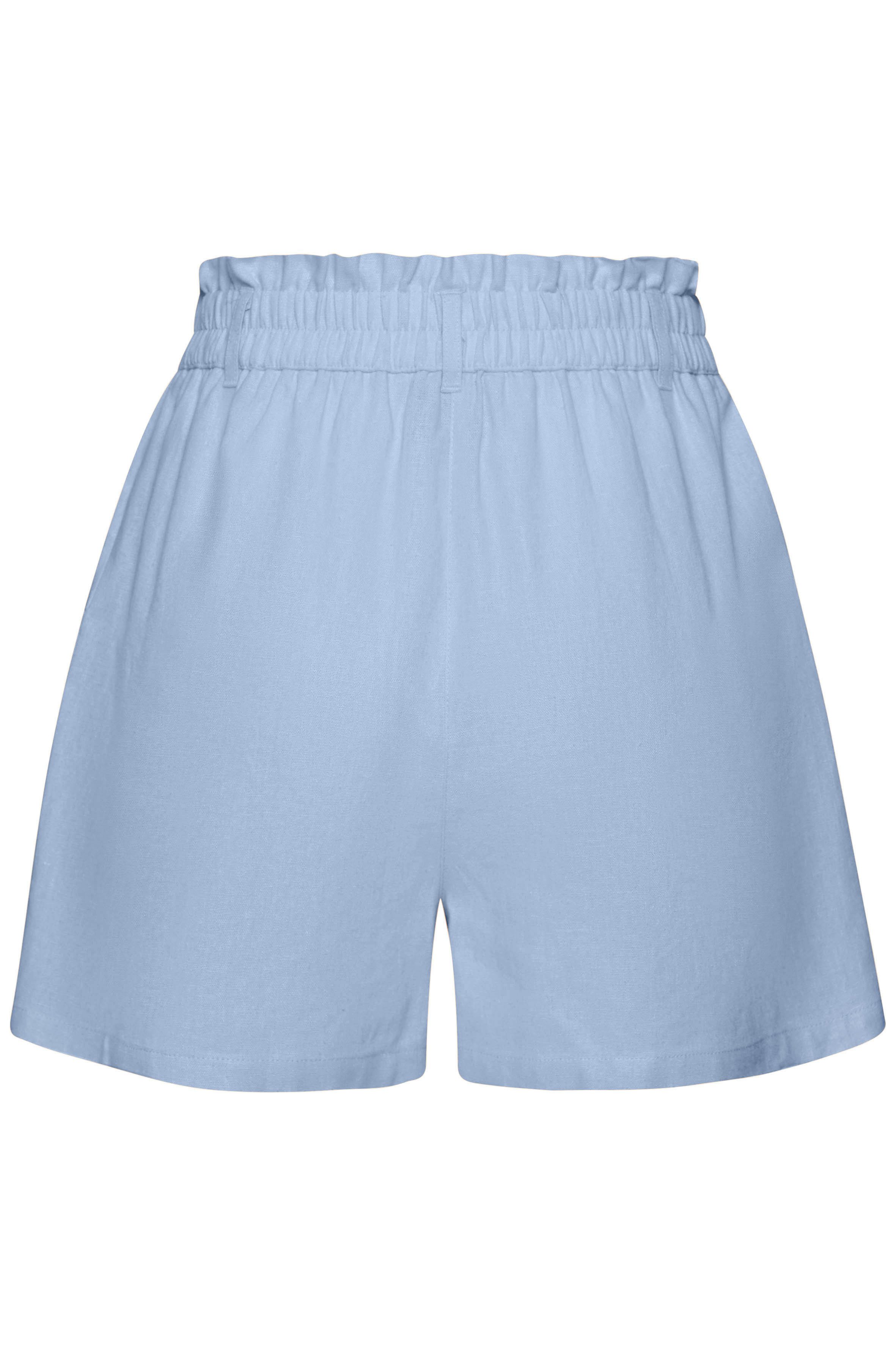 Buffalo Short met linnenpercentage, luchtige korte broek met zakken, zomer shorts