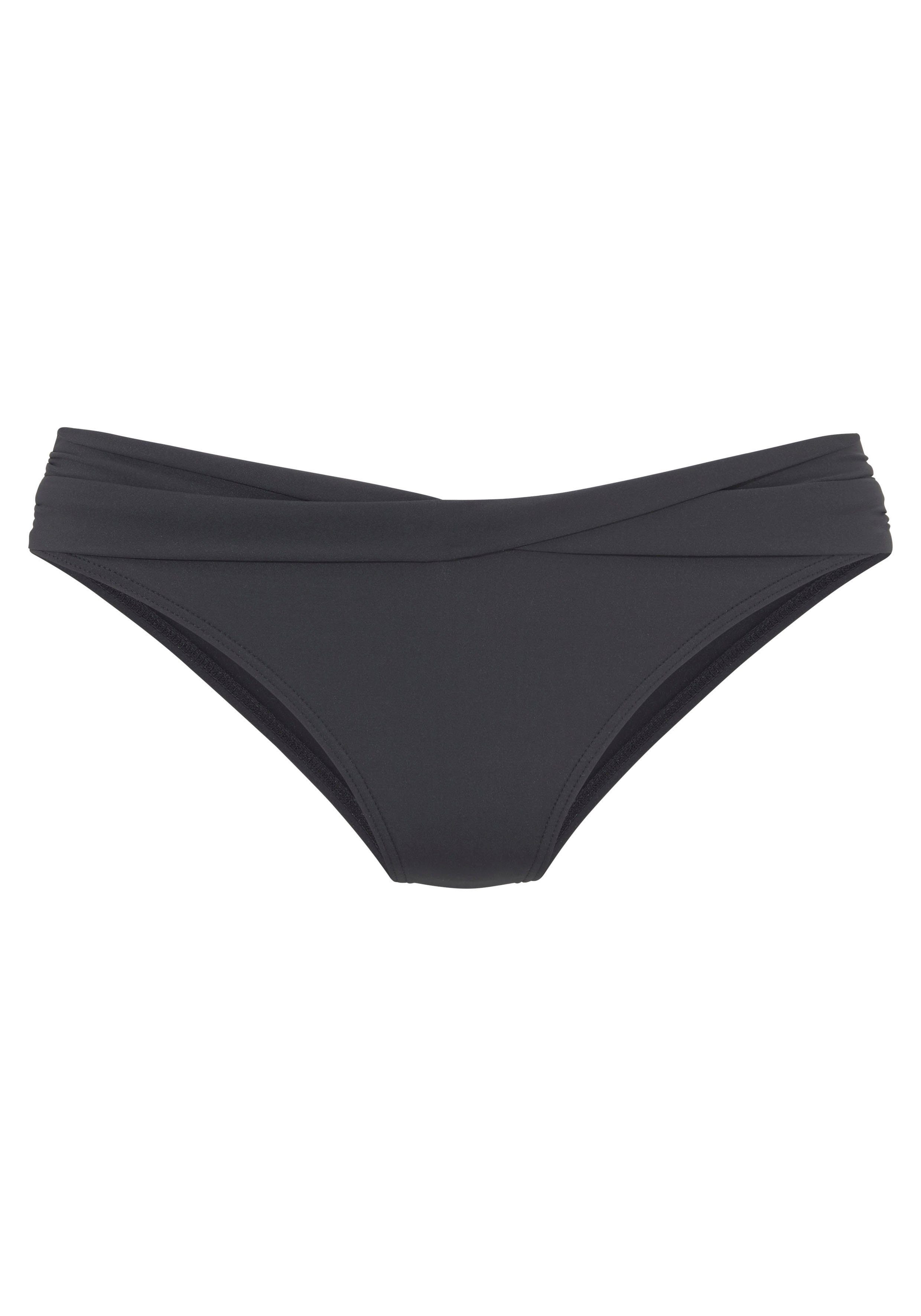 s.Oliver RED LABEL Beachwear Bikinibroekje Spain met gedraaide boord