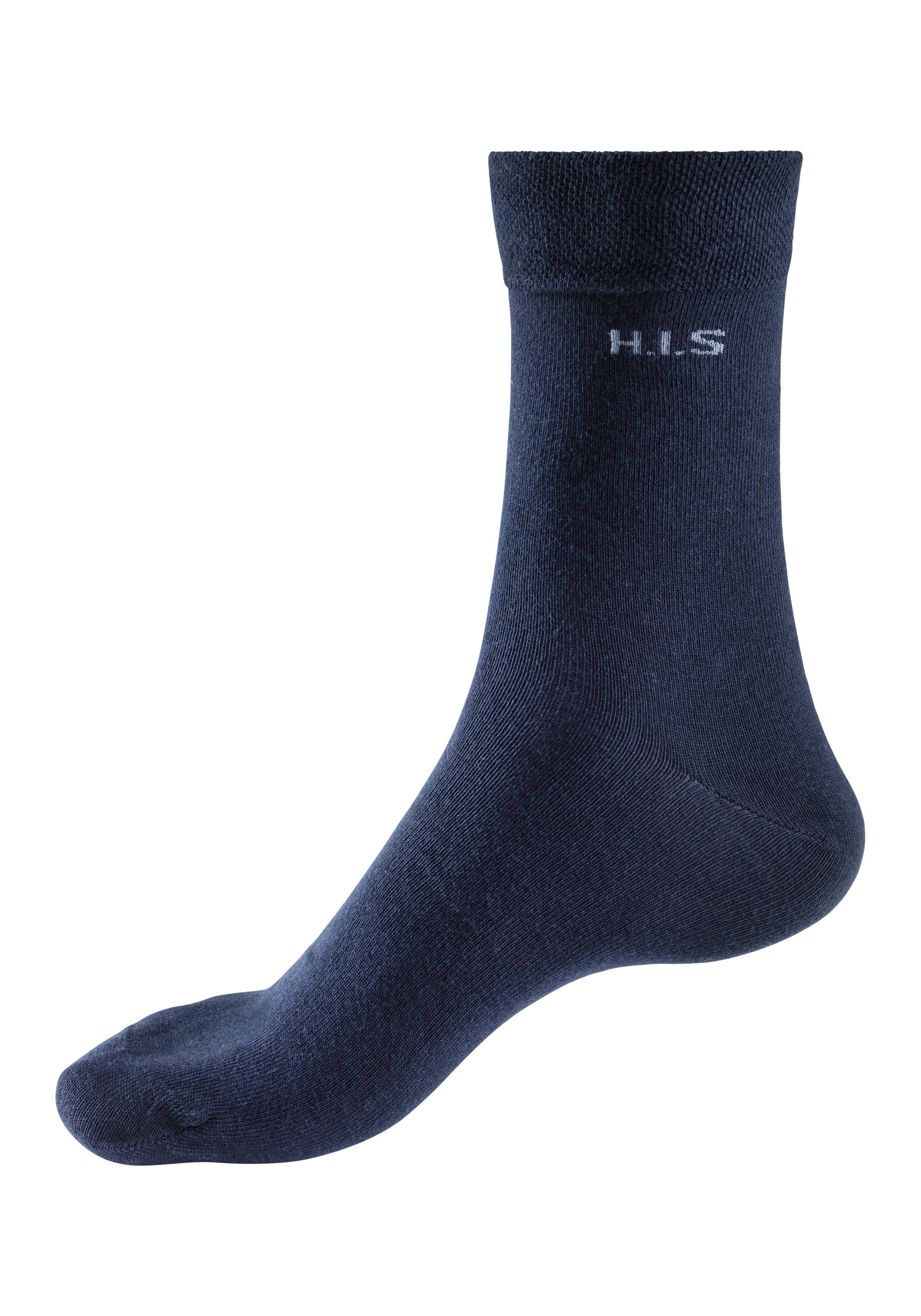 H.I.S Sokken met knelvrije boord (set, 4 paar)
