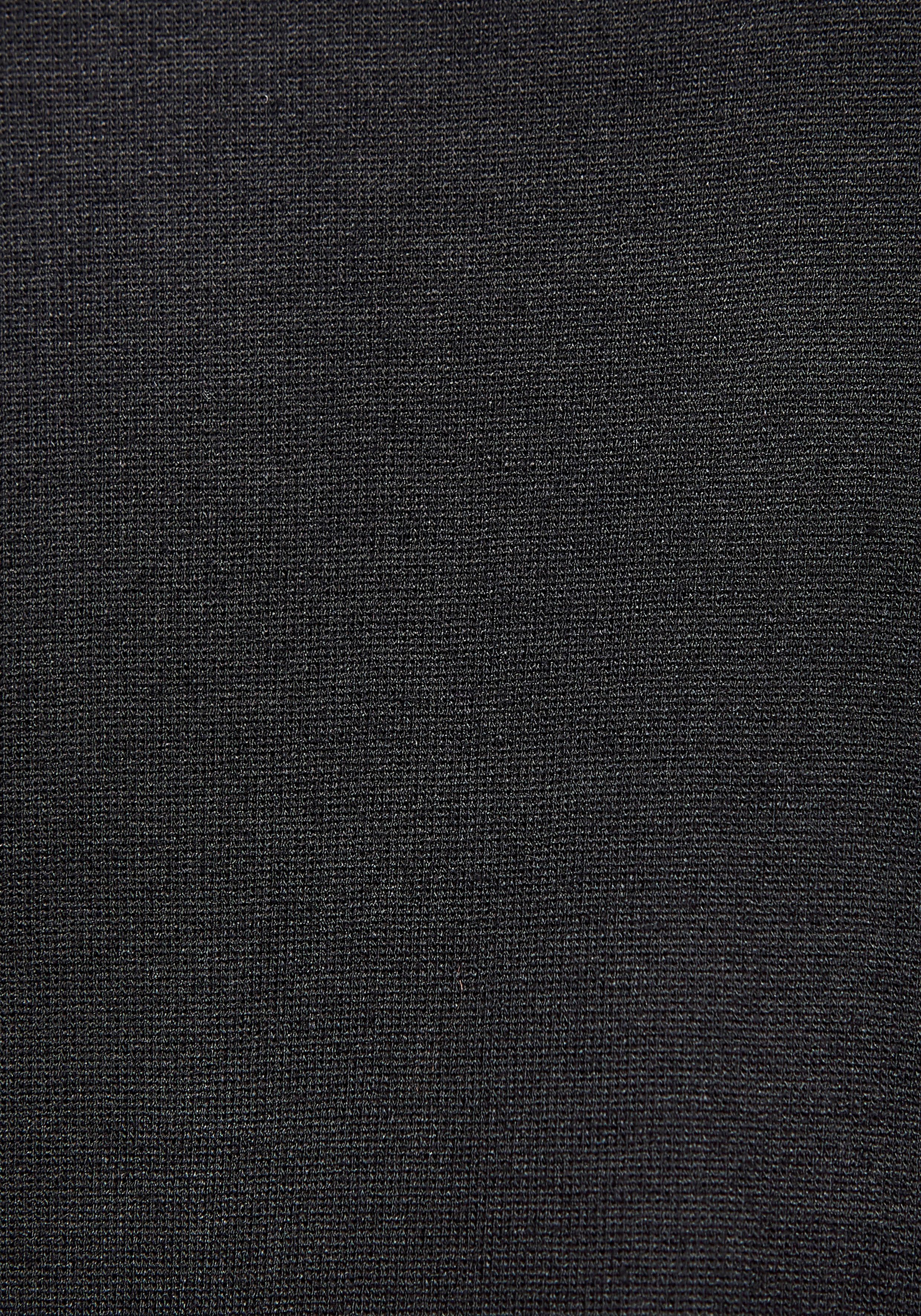Lascana Maxi-jurk met zijsplit, eenvoudig jerseyjurk, basic