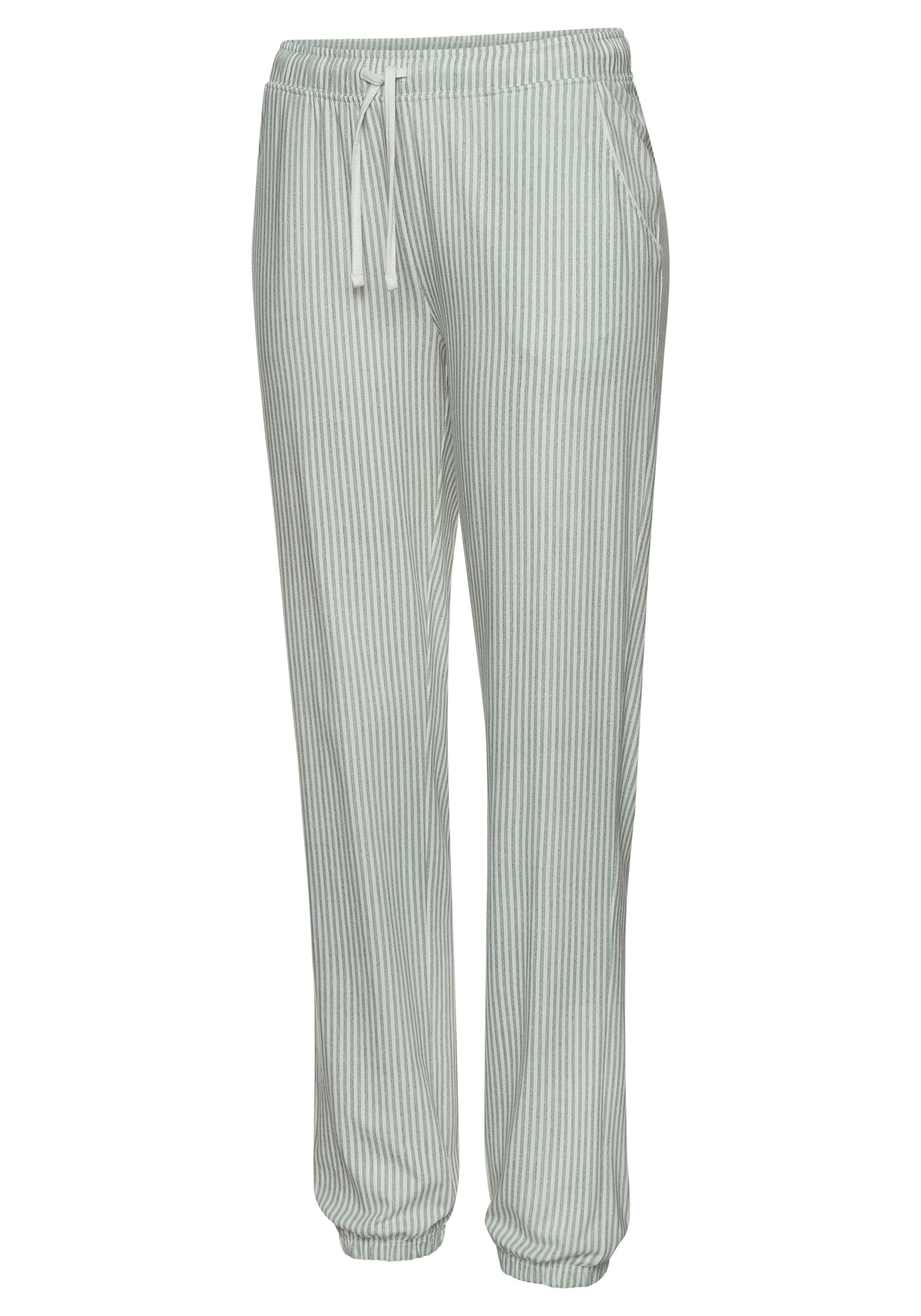 s.Oliver RED LABEL Beachwear Pyjamabroek met steekzakken opzij