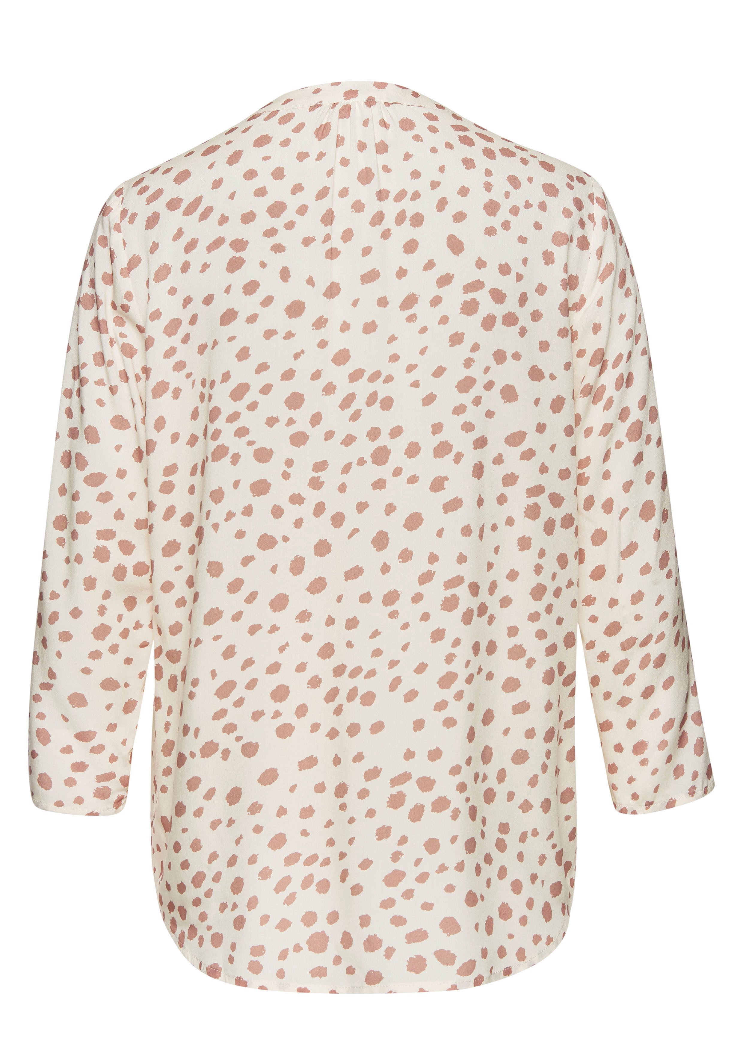 Lascana Blouse zonder sluiting met 3/4-mouwen en knoopsluiting, damesblouse