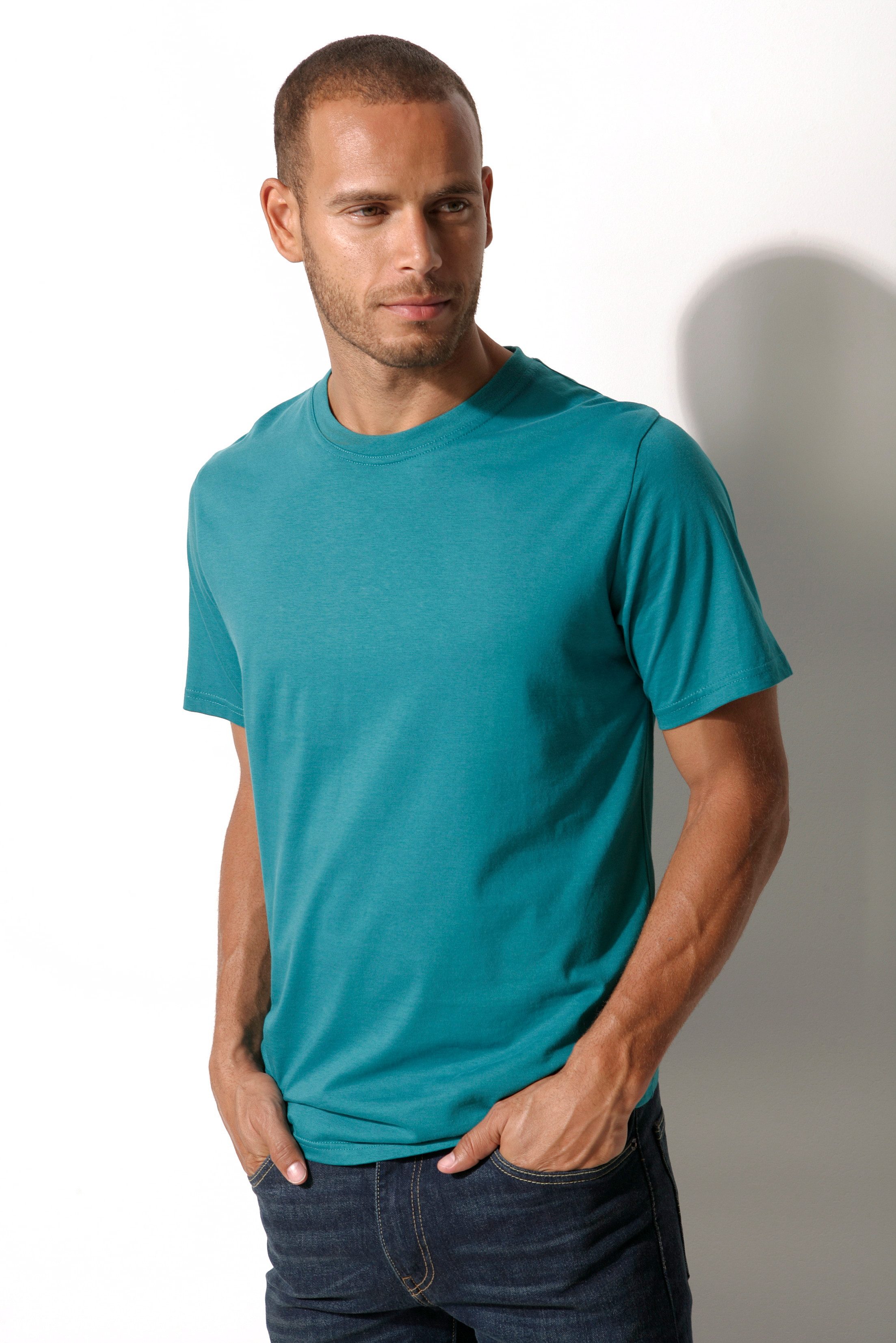 H.I.S T-shirt van katoen, perfect als ondershirt (set, 3-delig)