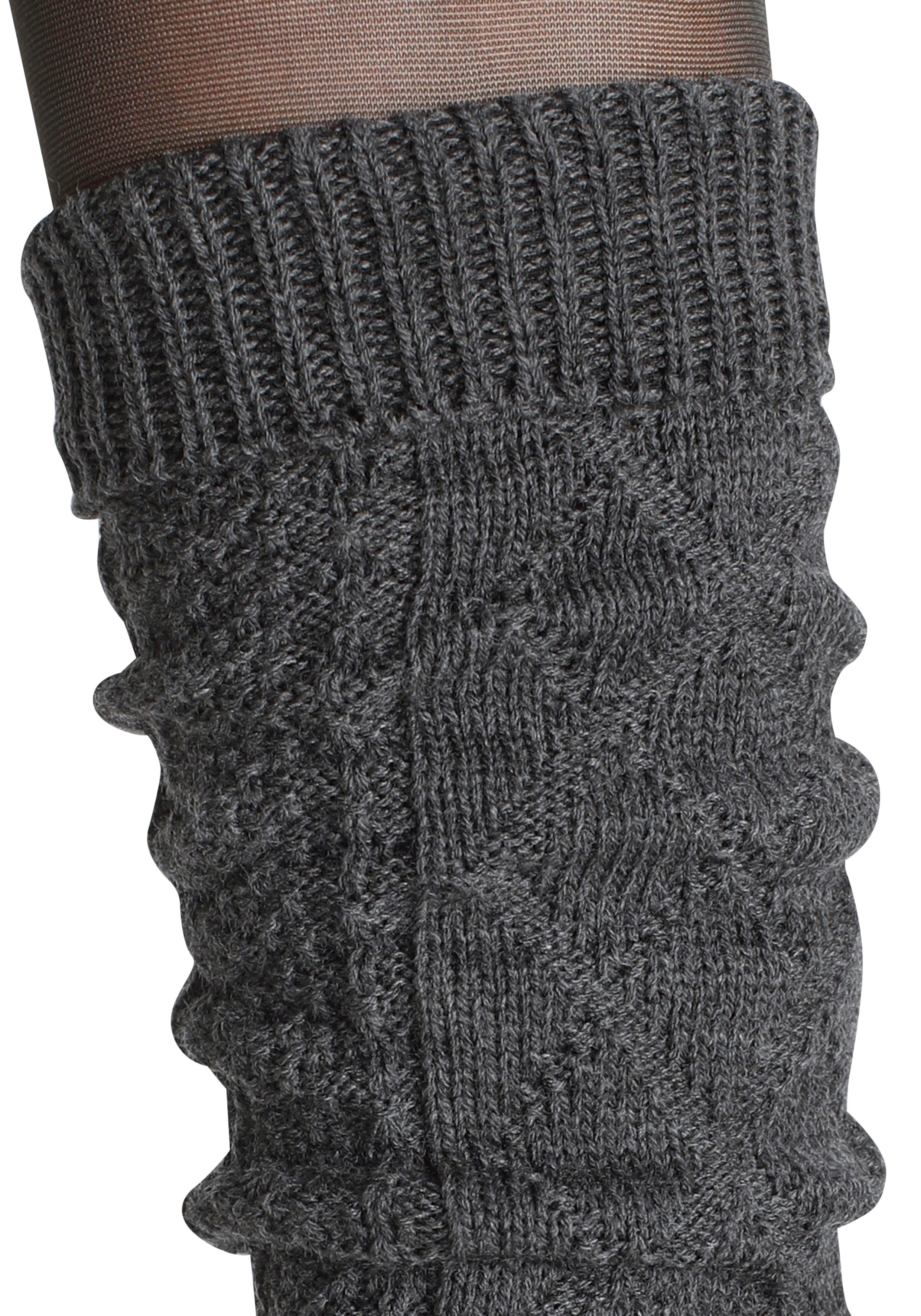 Lavana Slobsokken met kabelmotief (set, 2 paar)
