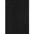lascana culotte met decoratieve knopen zwart