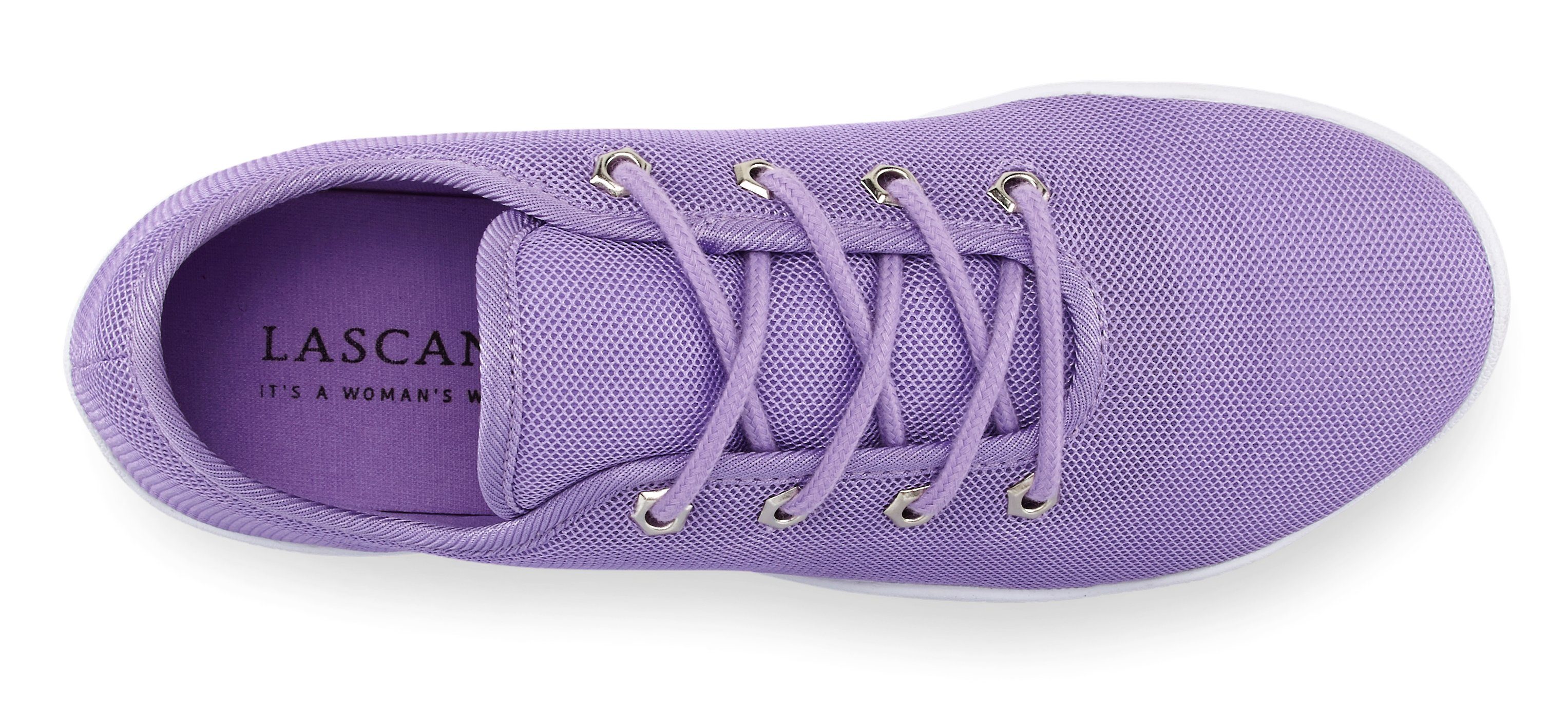 Lascana Sneakers met ultradunne zool, superlicht, veterschoenen, unisex vegan