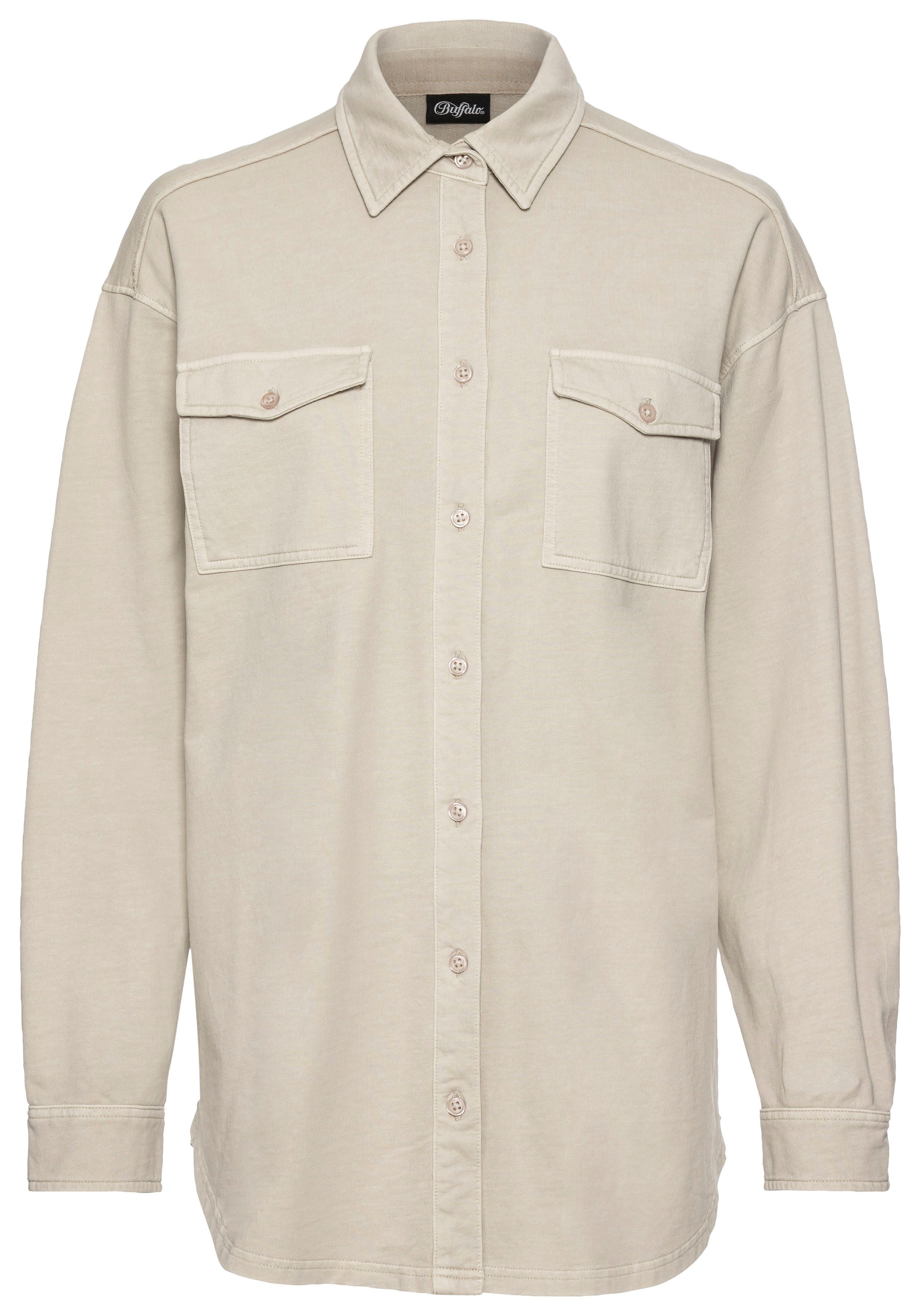Buffalo Shirt -Shirt - Loungehemd - Lounget-shirt in used-look, loungewear