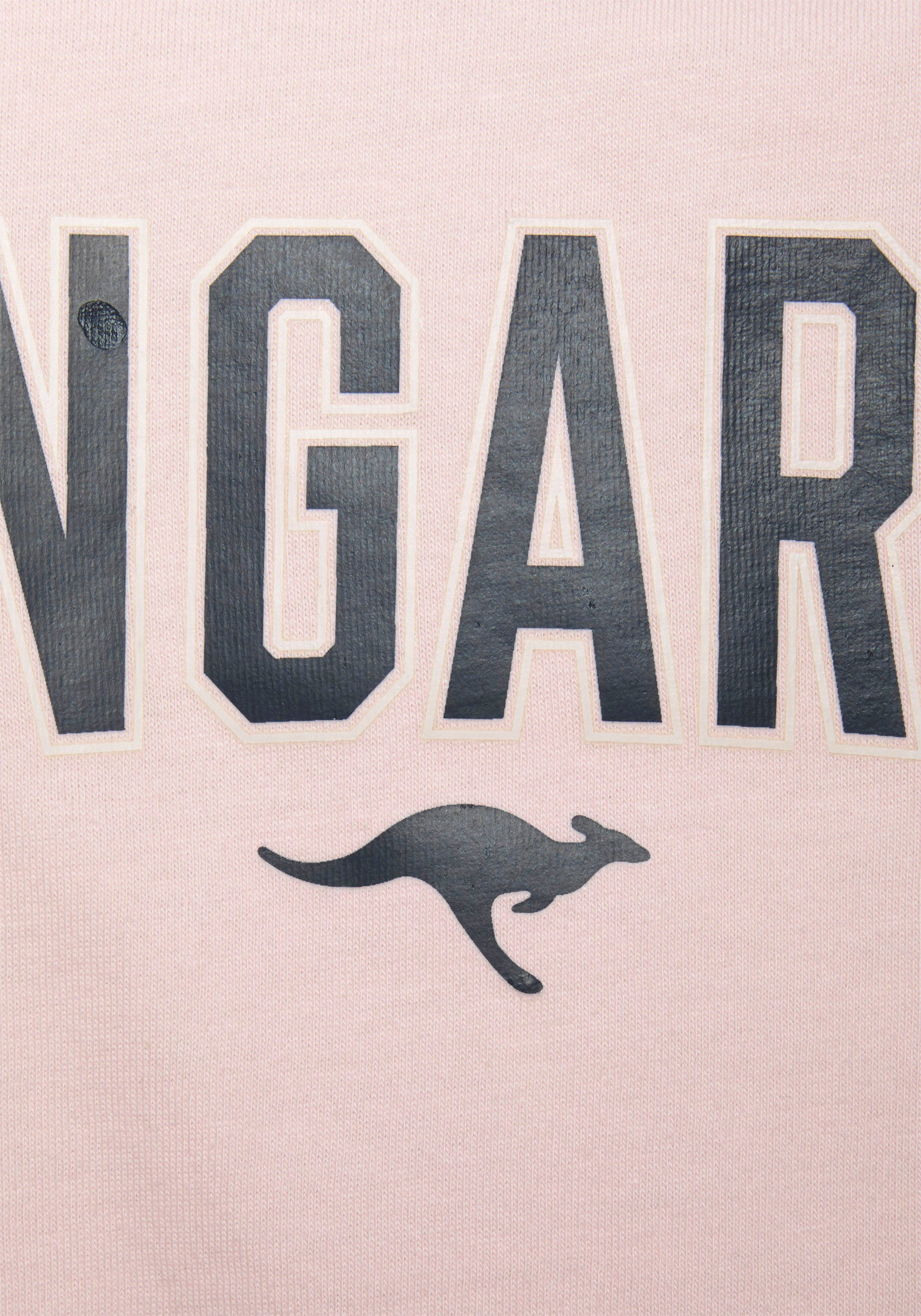 KangaROOS Shortama met contrastkleurige raglanmouwen (2-delig, 1 stuk)