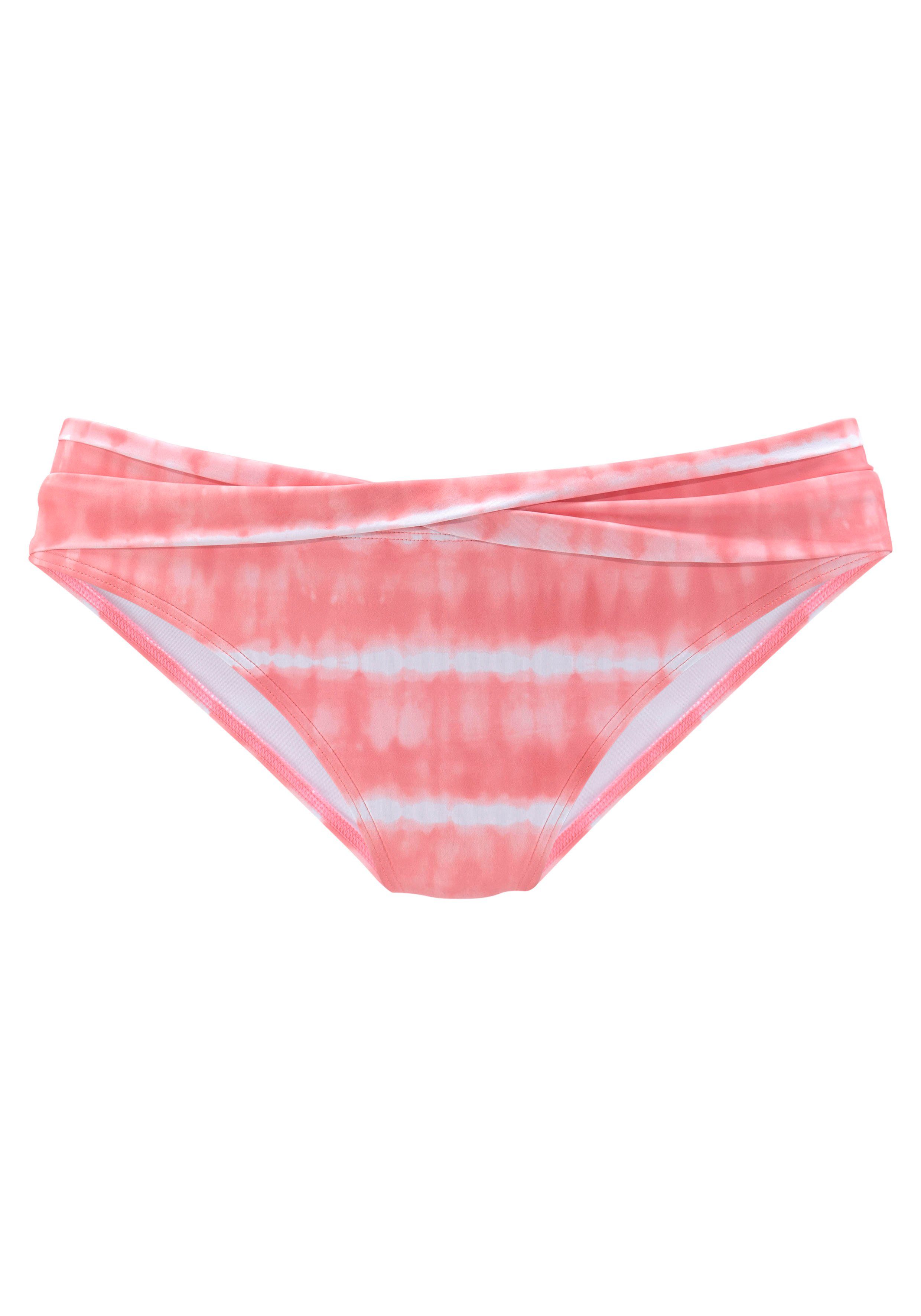 s.Oliver RED LABEL Beachwear Bikinibroekje Enja met omslagband in v-model