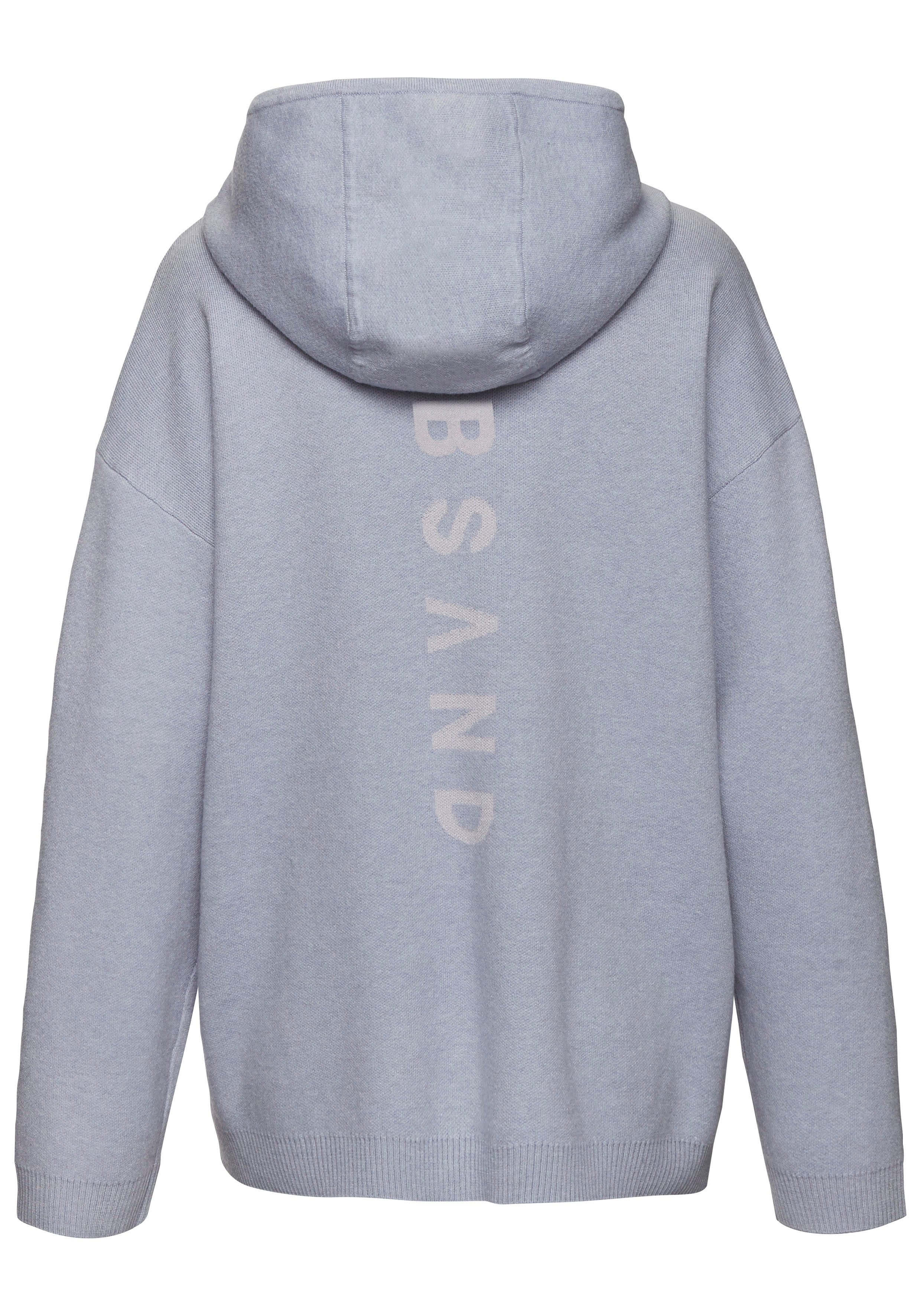 Elbsand Hoodie van hoogwaardige brei
