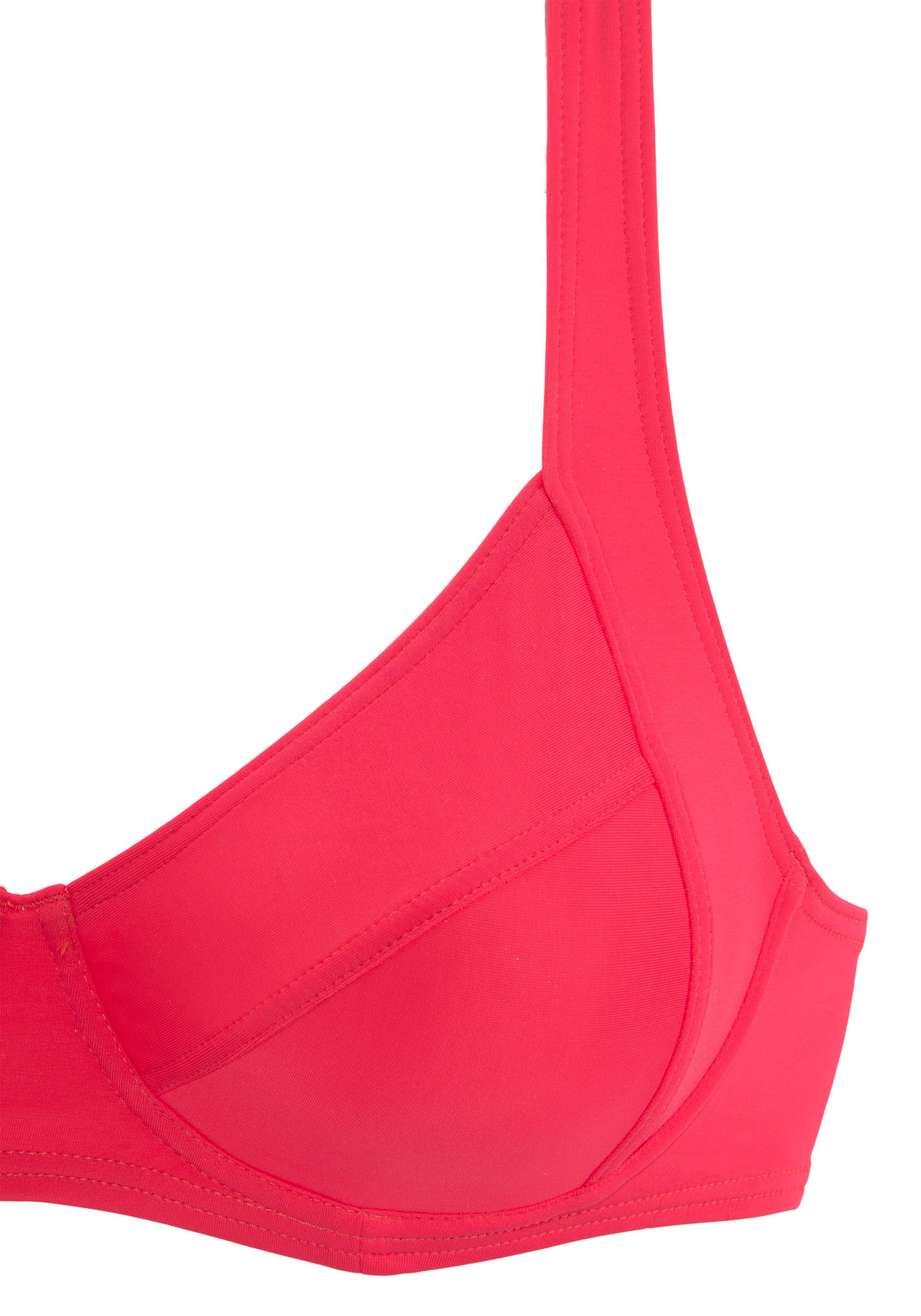 Vivance Beugelbikini met goudkleurige sierknopen