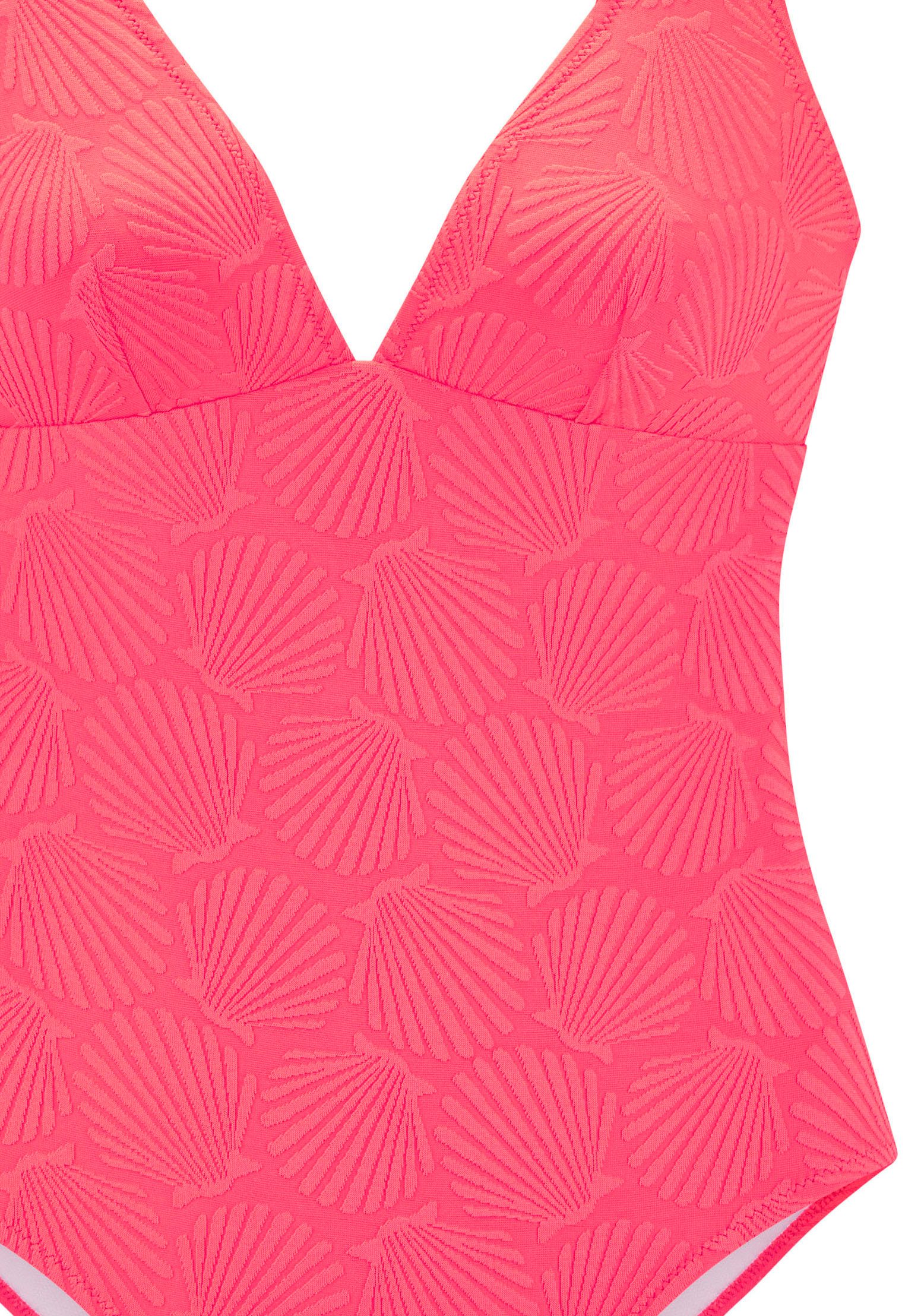 s.Oliver RED LABEL Beachwear Badpak Olivia Met schelpenstructuur